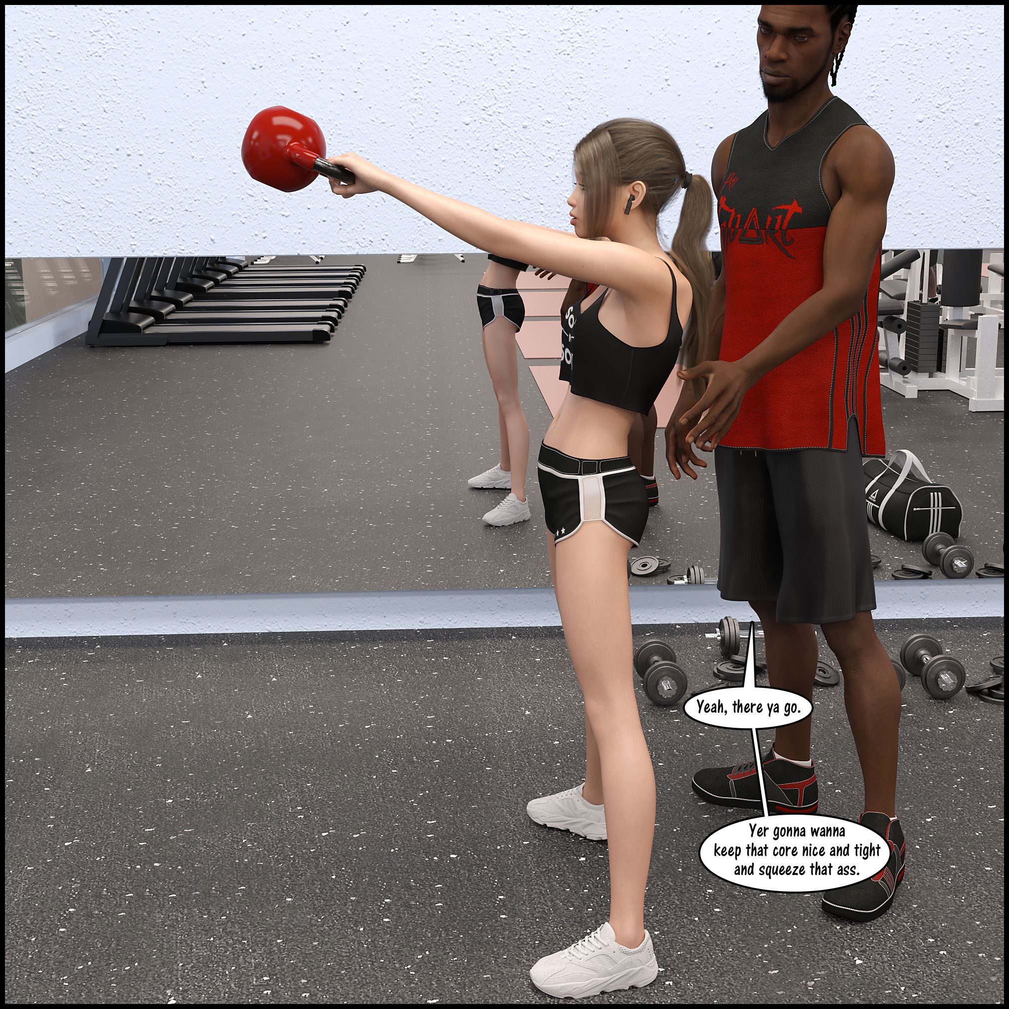 Natasha’s Workout [DarkLord] - Chapter 1 — Page 48