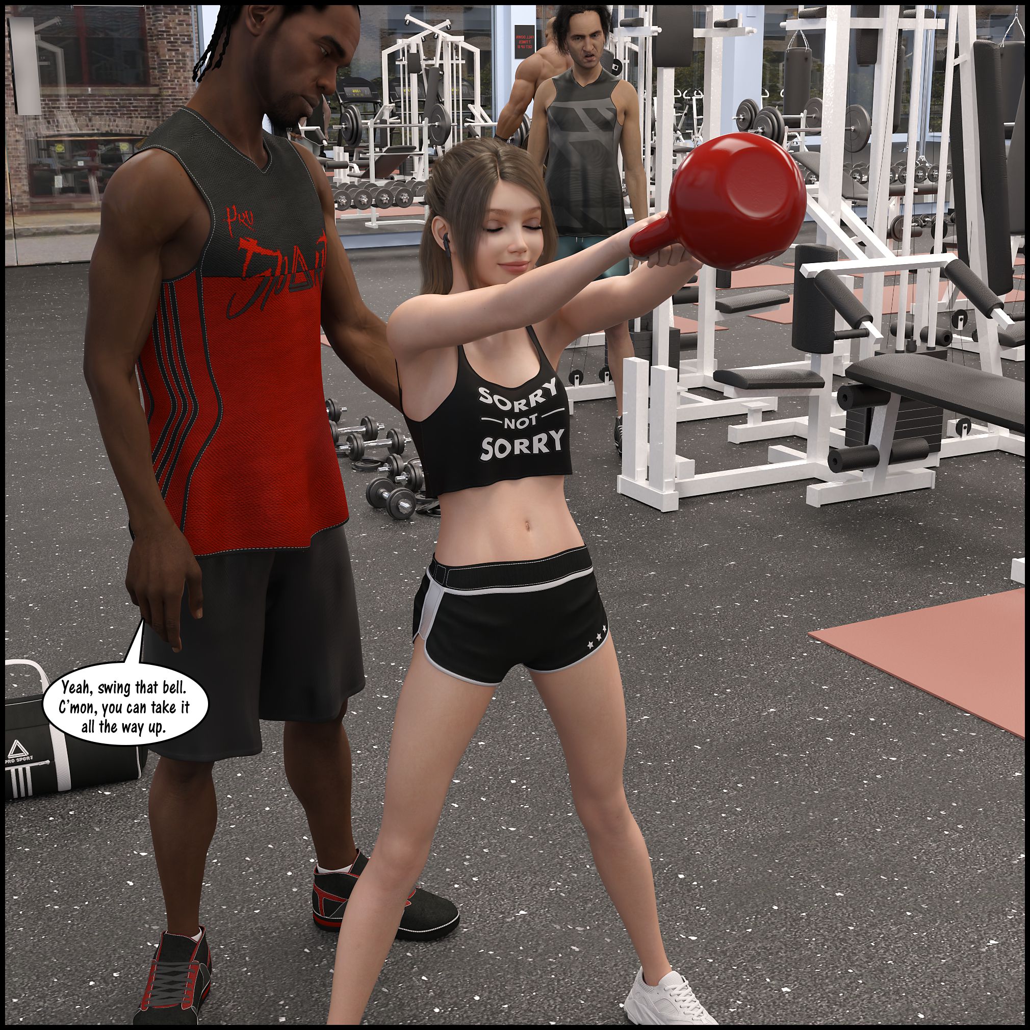 Natasha’s Workout [DarkLord] - Chapter 1 — Page 49