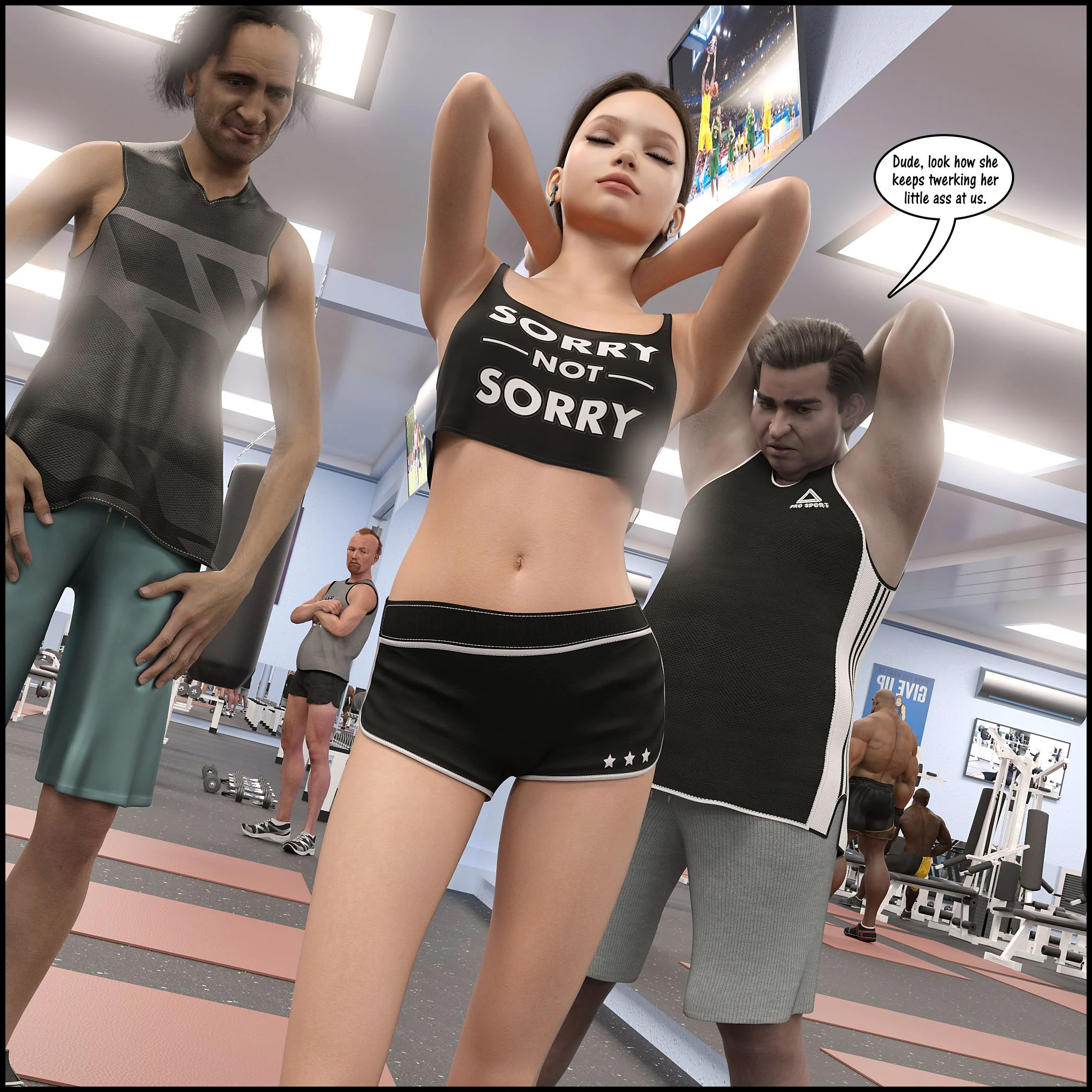 Natasha’s Workout [DarkLord] - Chapter 1 — Page 5