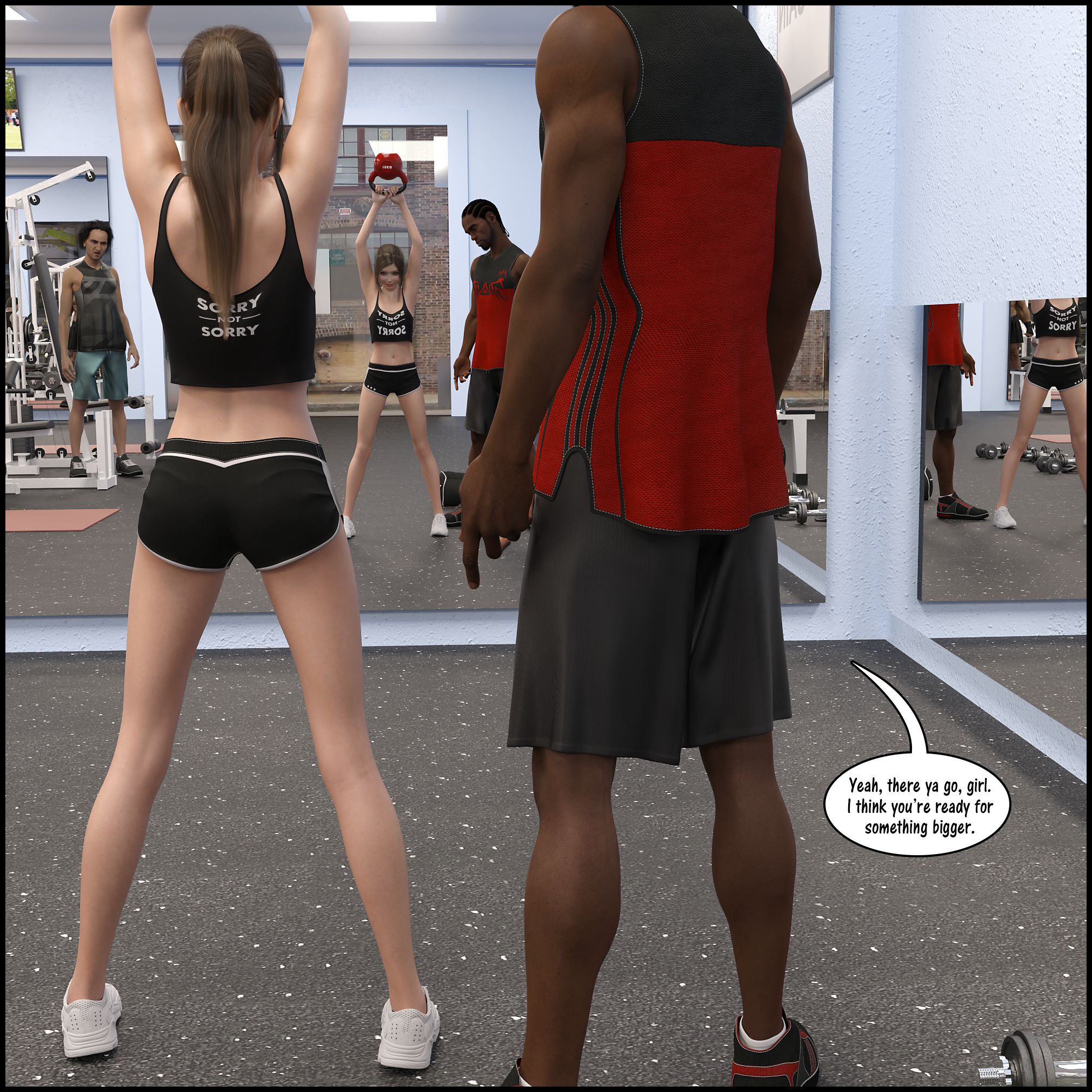 Natasha’s Workout [DarkLord] - Chapter 1 — Page 50