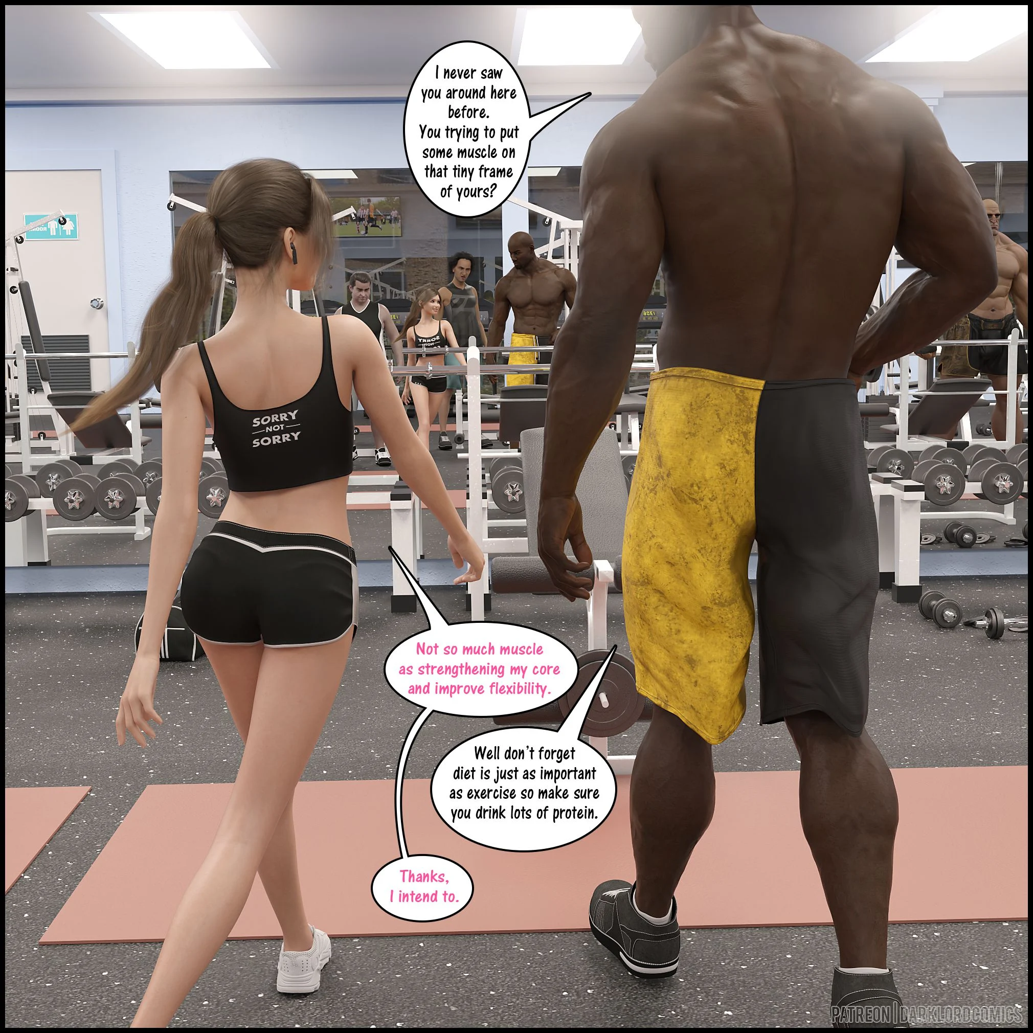 Natasha’s Workout [DarkLord] - Chapter 1 — Page 55