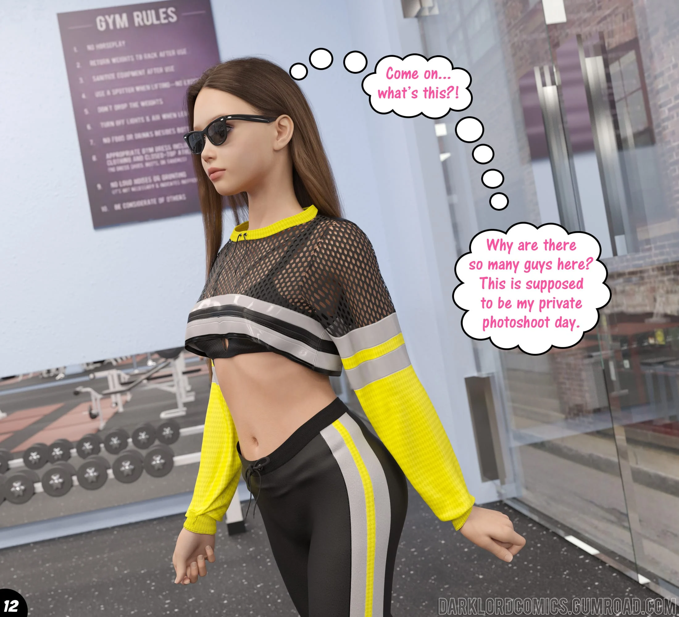 Natasha’s Workout [DarkLord] - Chapter 2 — Page 13