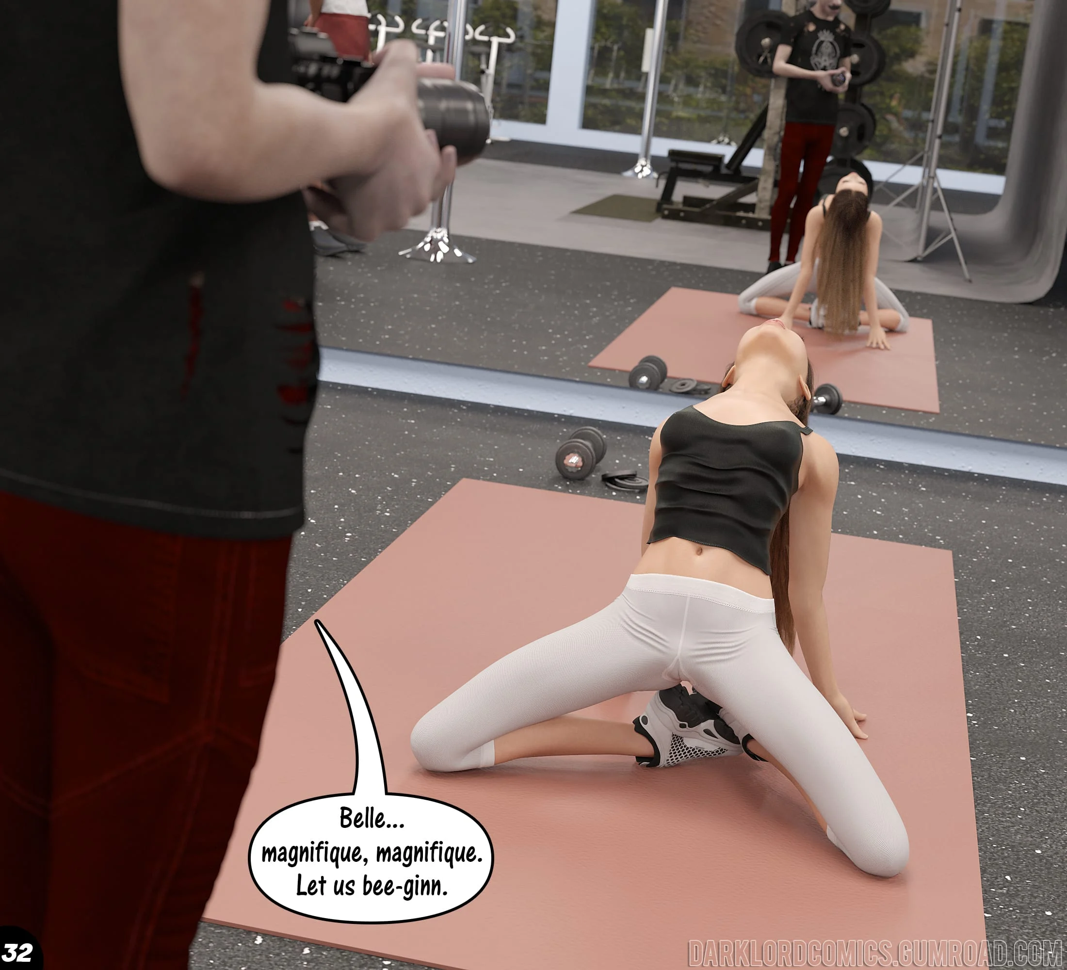 Natasha’s Workout [DarkLord] - Chapter 2 — Page 33
