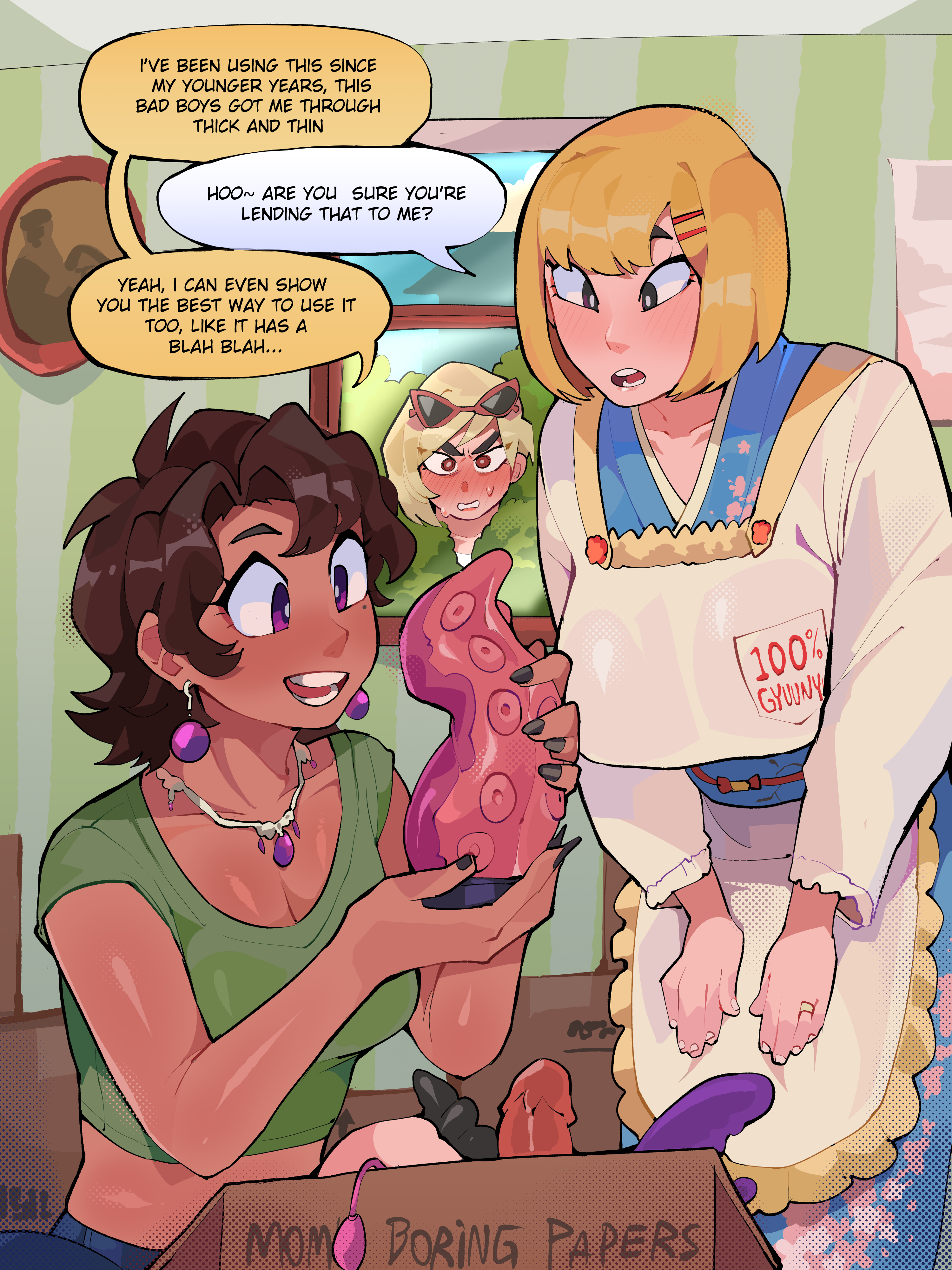 Neighborhood MILFs: Gene & Chiyoi (Joy) ft. Karen & Vivien (OC) [Differland] - Chapter 1 — Page 26