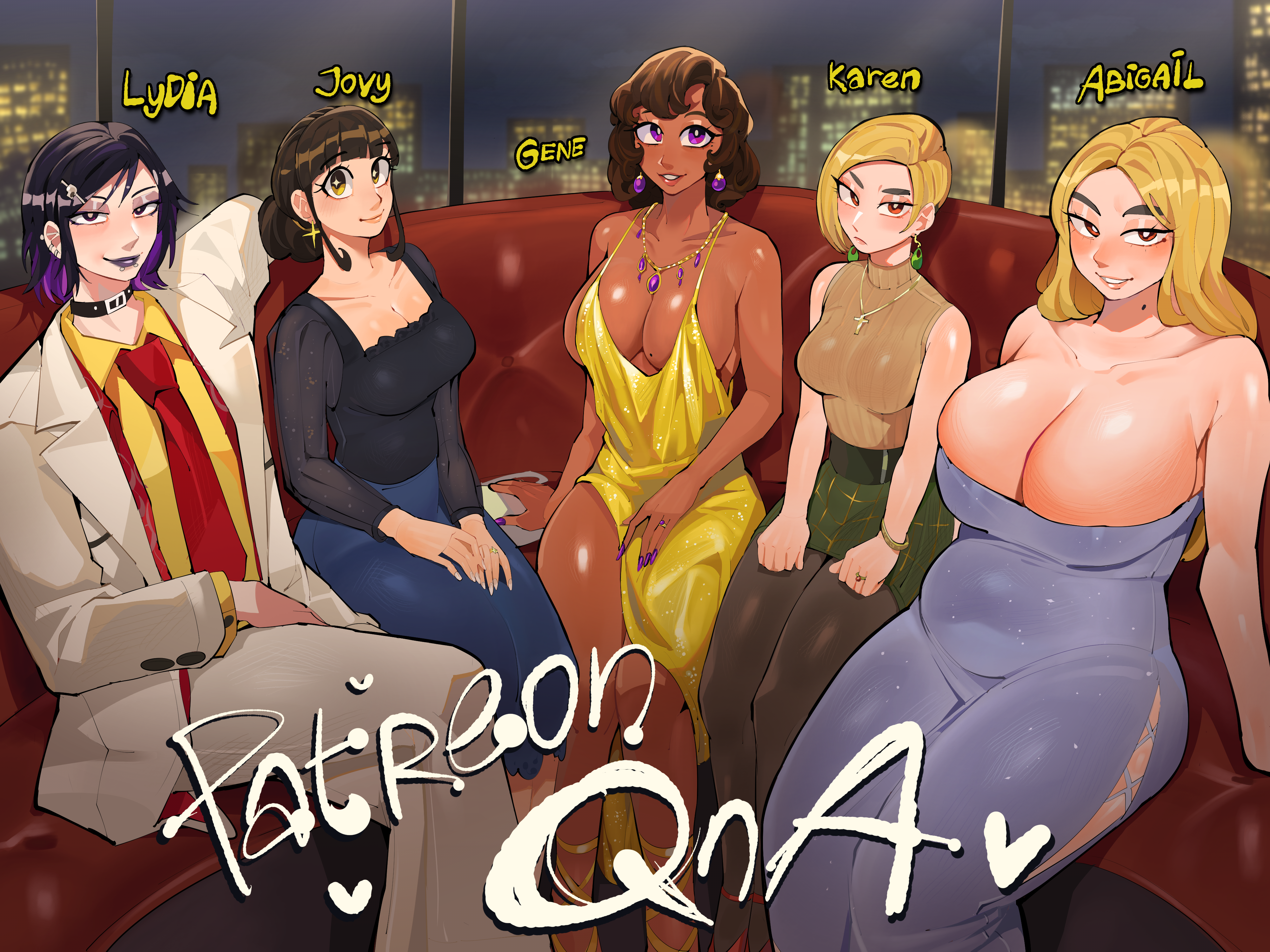 Neighborhood MILFs: Gene & Chiyoi (Joy) ft. Karen & Vivien (OC) [Differland] - Chapter 1 — Page 67