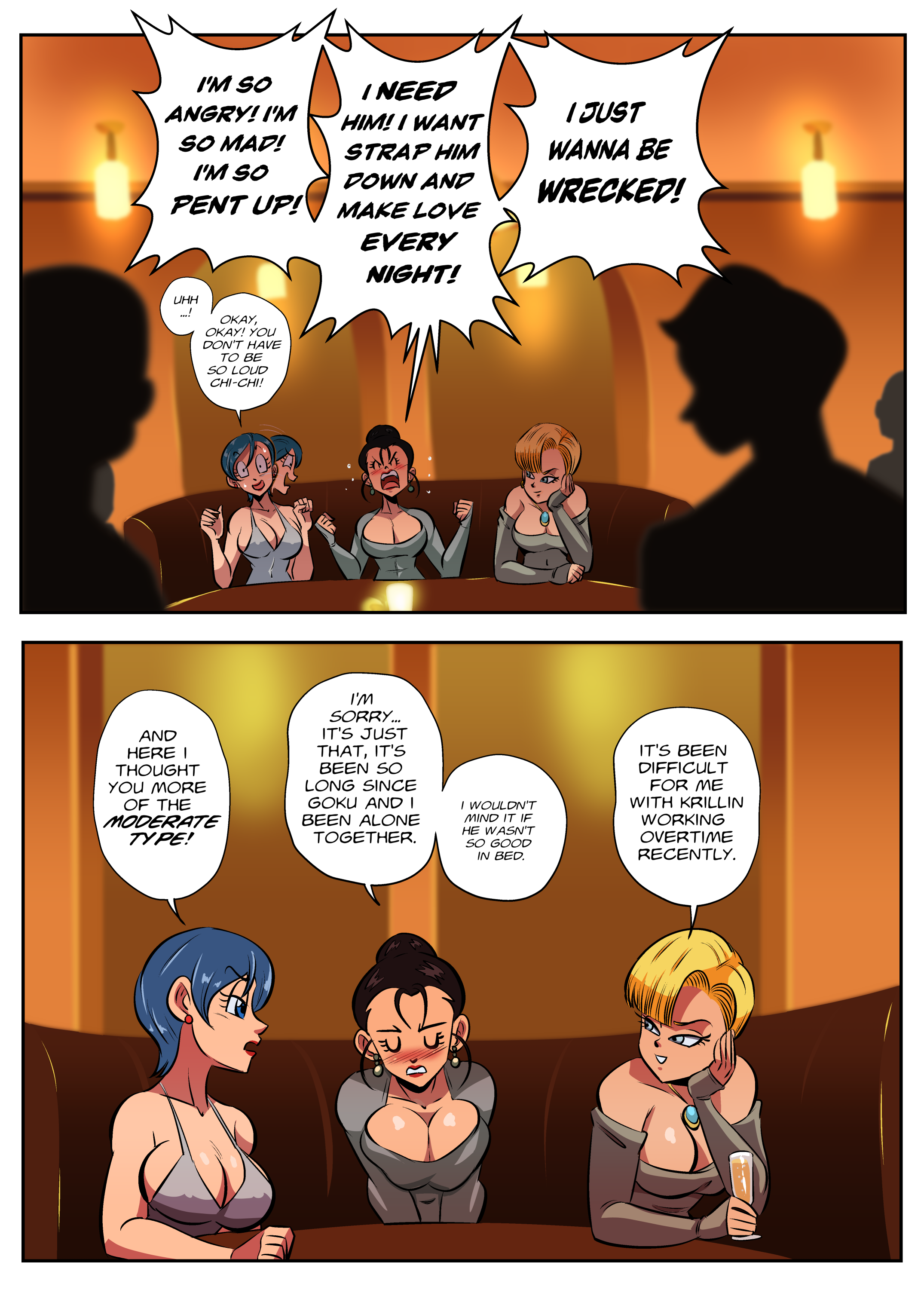 Girls Night Out (Dragon Ball Super) [FunsexyDB] - Chapter 1 — Page 6