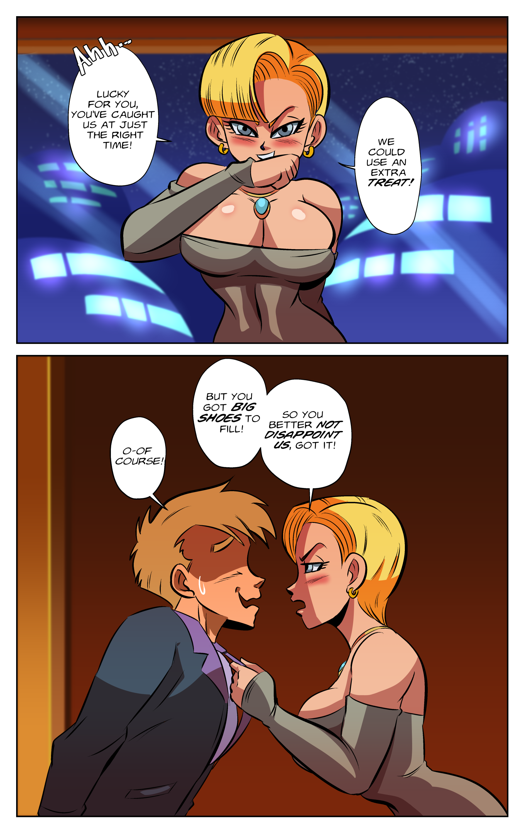 Girls Night Out (Dragon Ball Super) [FunsexyDB] - Chapter 1 — Page 37