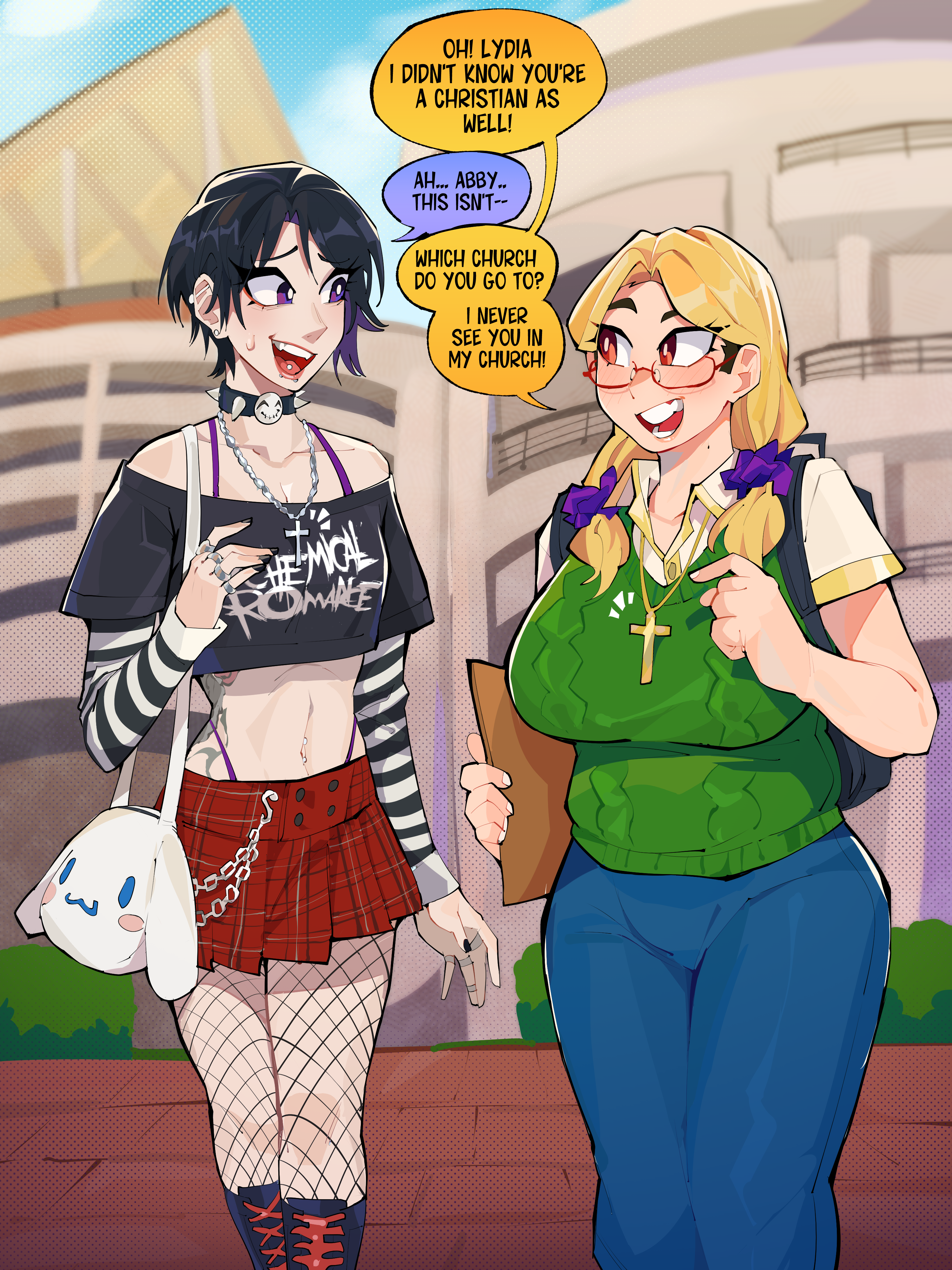 Abigail (Karen's daughter) ft. Lydia [Differland] - Chapter 1 — Page 11