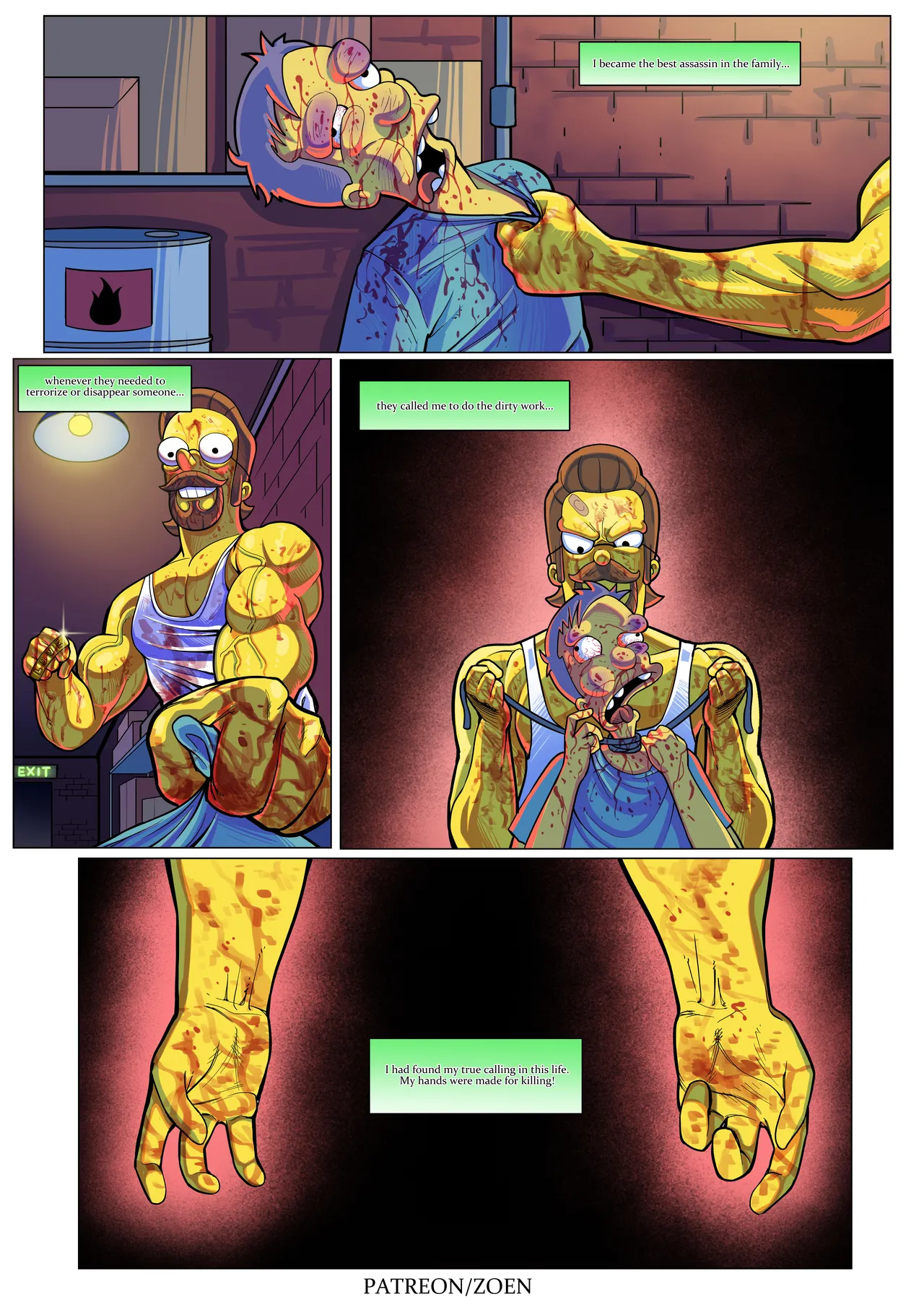 Bad Boy (The Simpsons) [Zoen] - Chapter 1 — Page 8