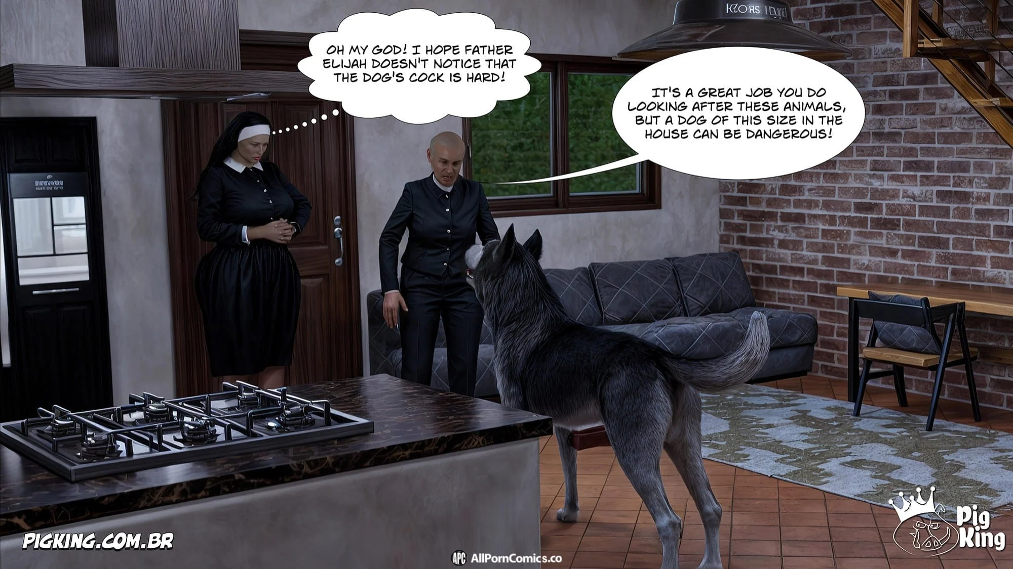 Nun Isabella [PigKing] - Chapter 13 — Page 105
