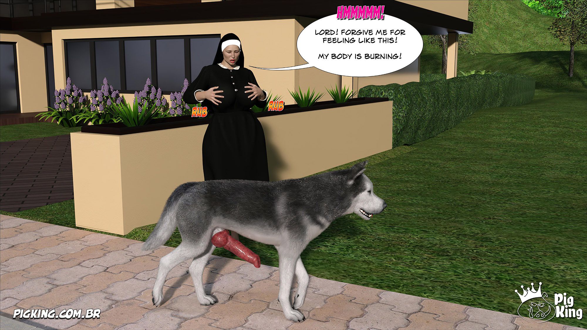 Nun Isabella [PigKing] - Chapter 1 — Page 17