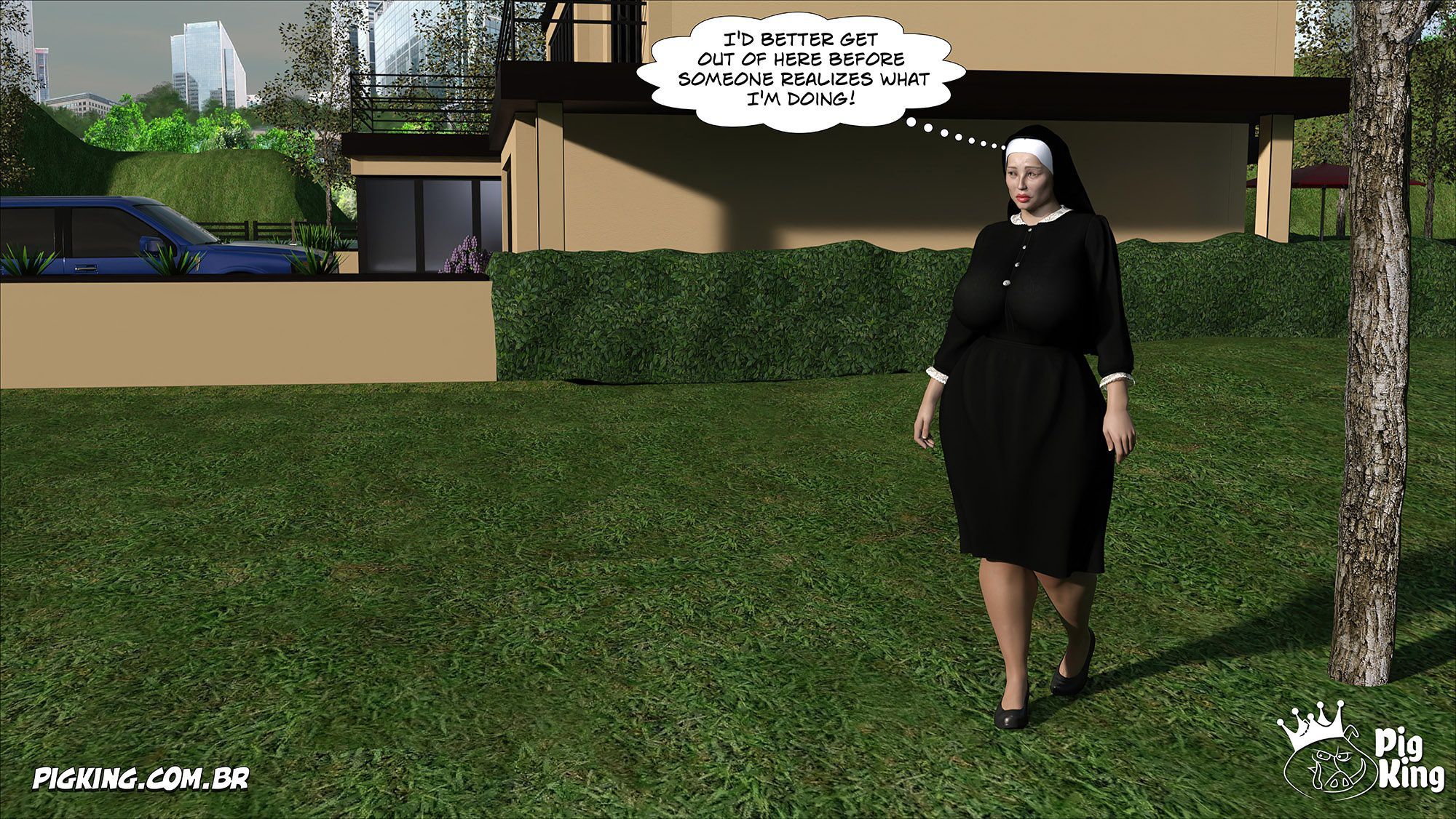 Nun Isabella [PigKing] - Chapter 1 — Page 42