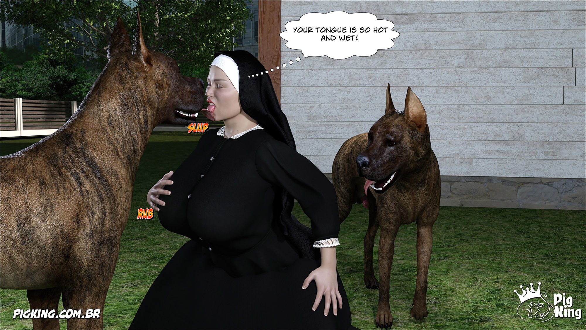 Nun Isabella [PigKing] - Chapter 1 — Page 94