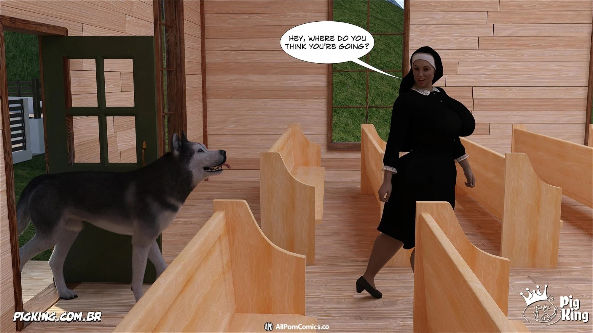 Nun Isabella [PigKing] - Chapter 11 — Page 44