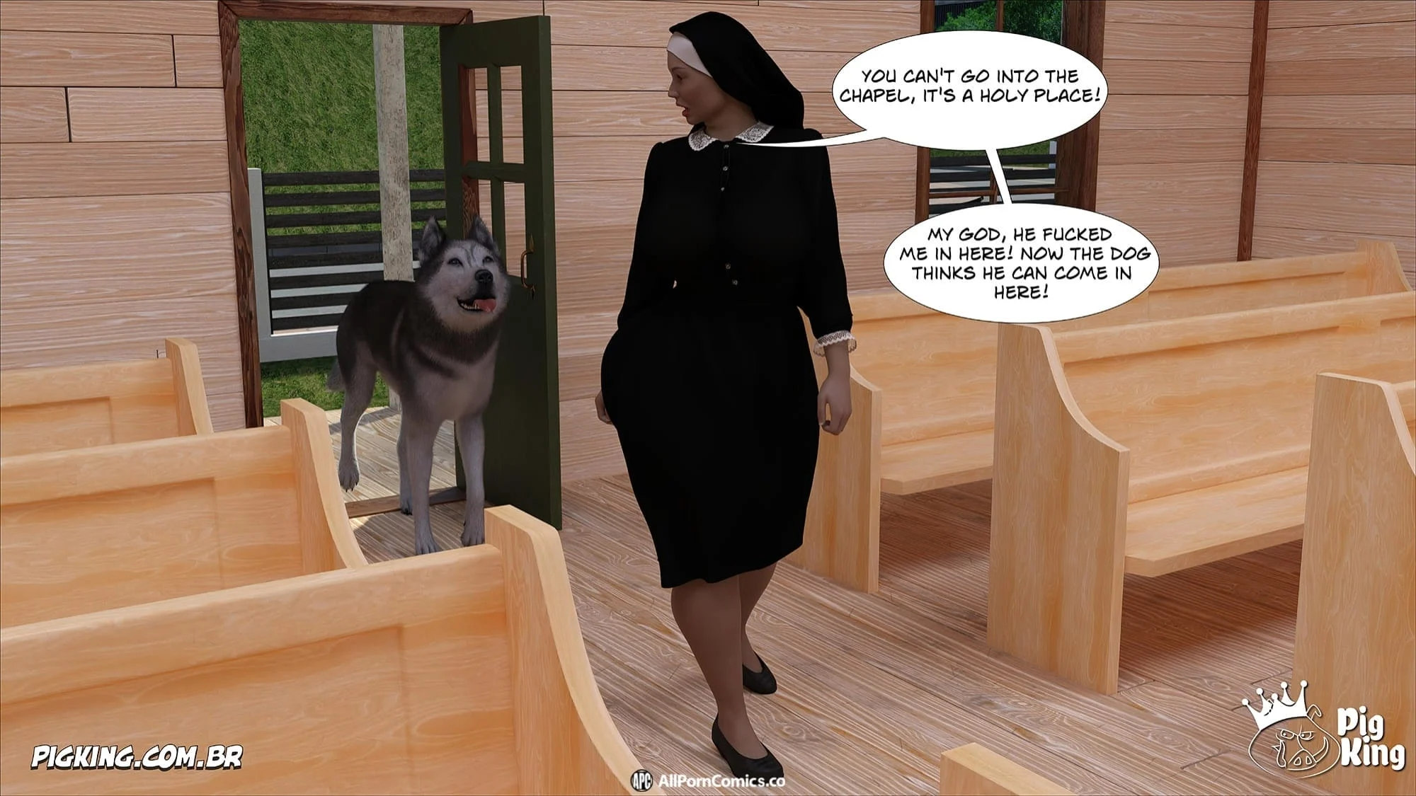 Nun Isabella [PigKing] - Chapter 11 — Page 45