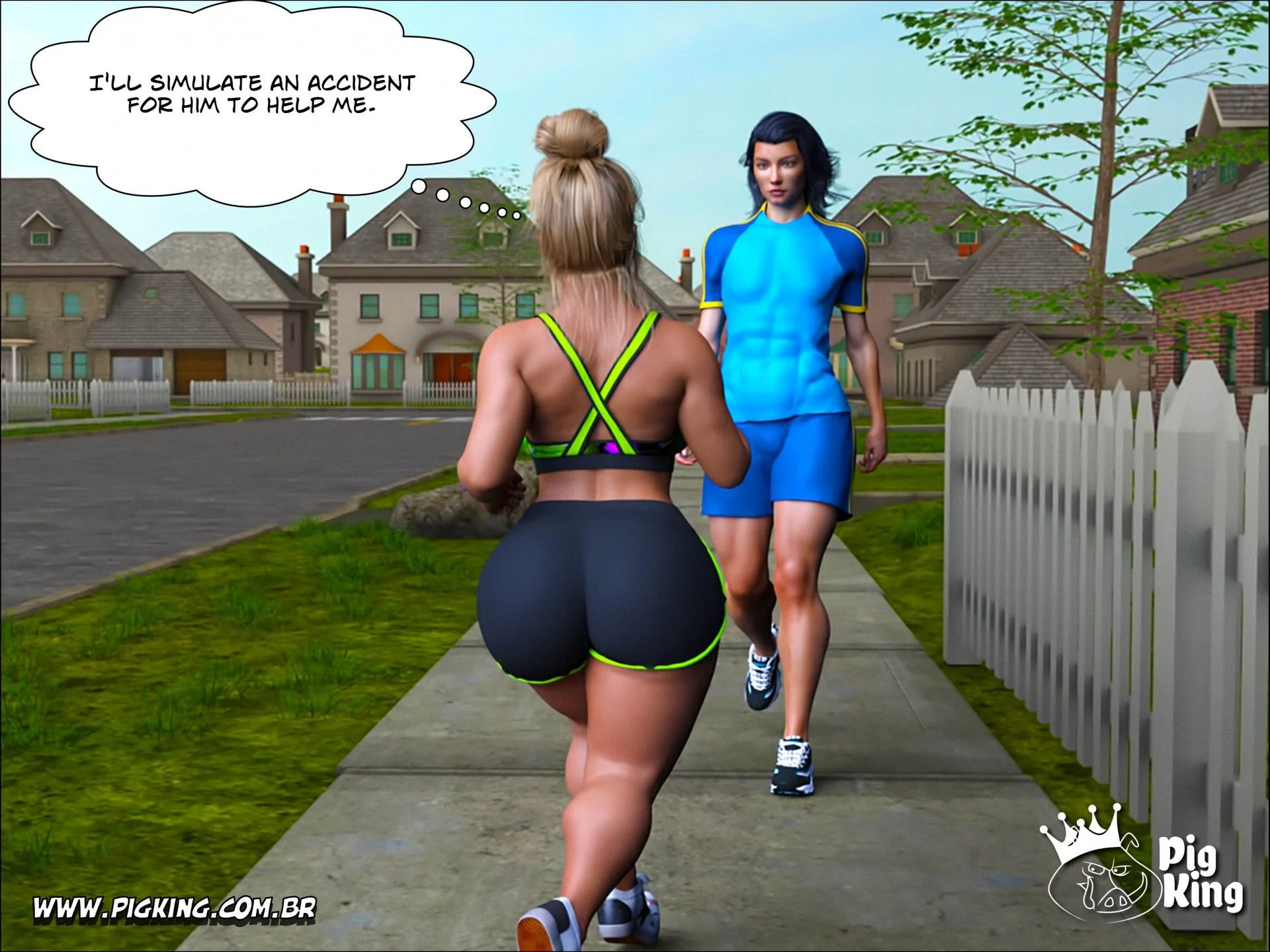 An Insatiable School Principle – Samira, Renan, Darlene [PigKing] - Chapter 3 — Page 15