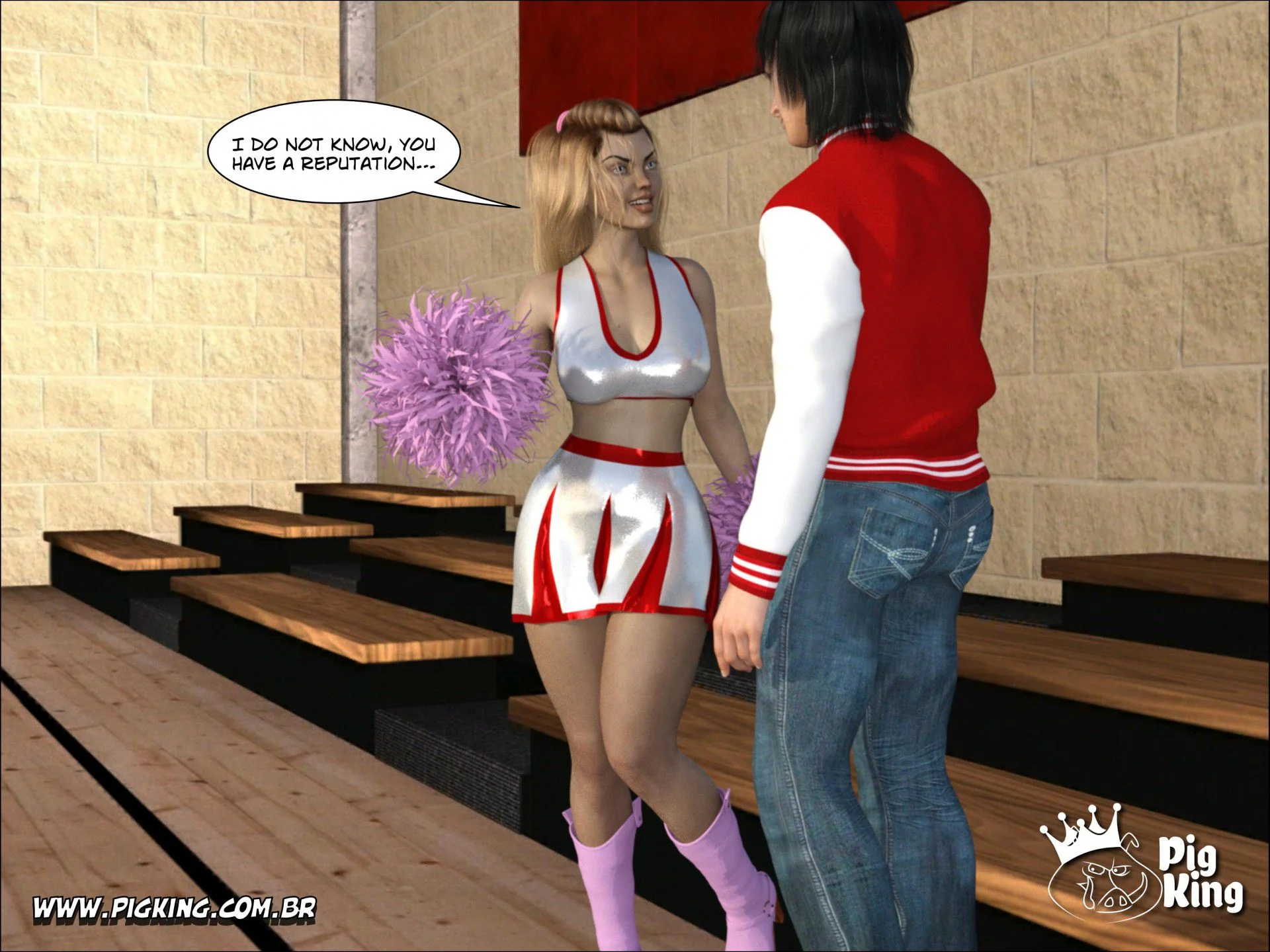 An Insatiable School Principle – Samira, Renan, Darlene [PigKing] - Chapter 1 — Page 6