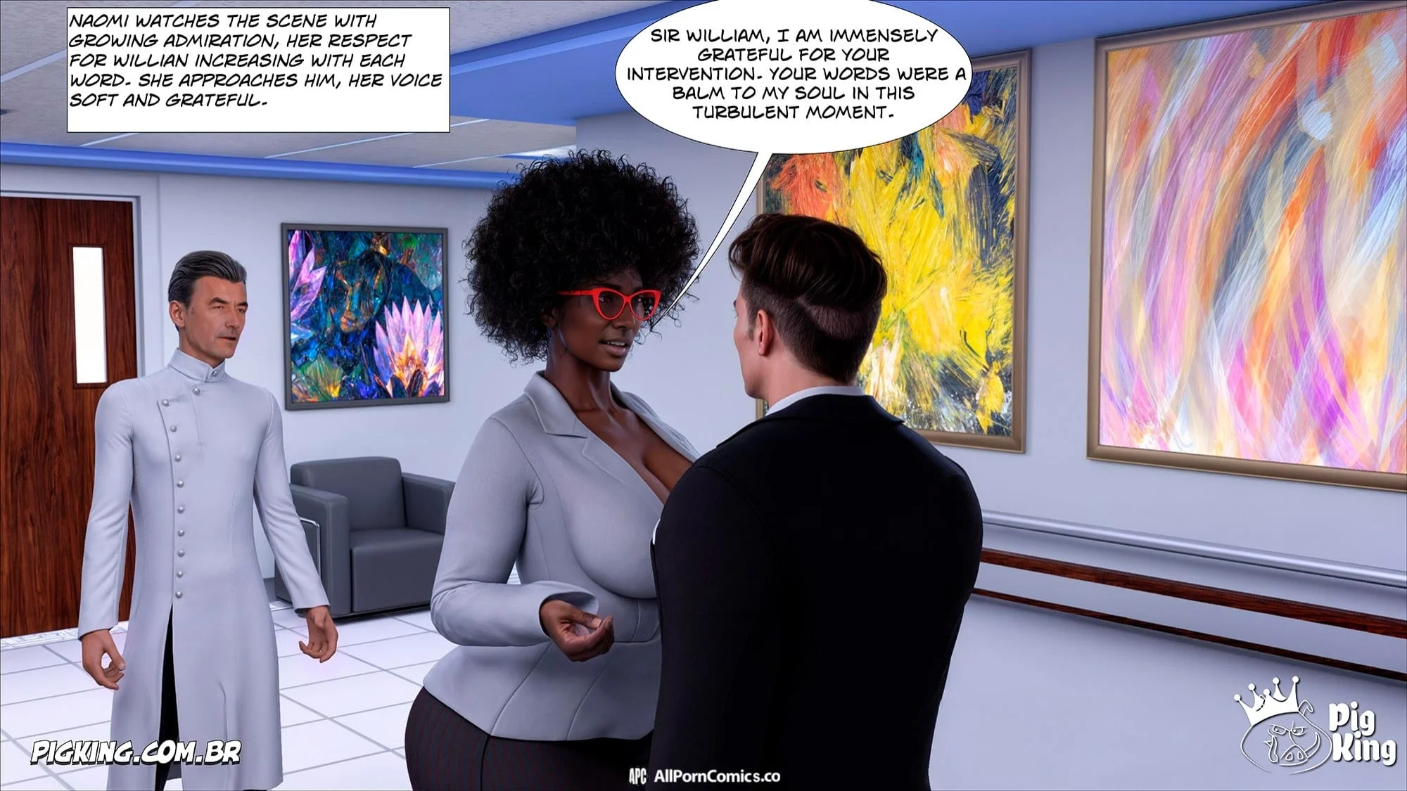 The Office [CrazyDad3D] - Chapter 1 — Page 55