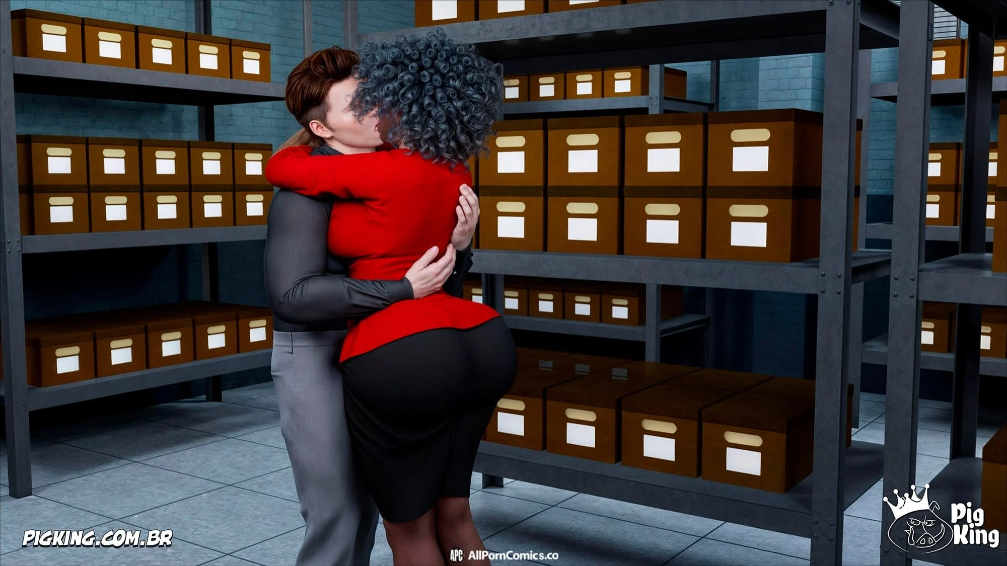 The Office [CrazyDad3D] - Chapter 1 — Page 75