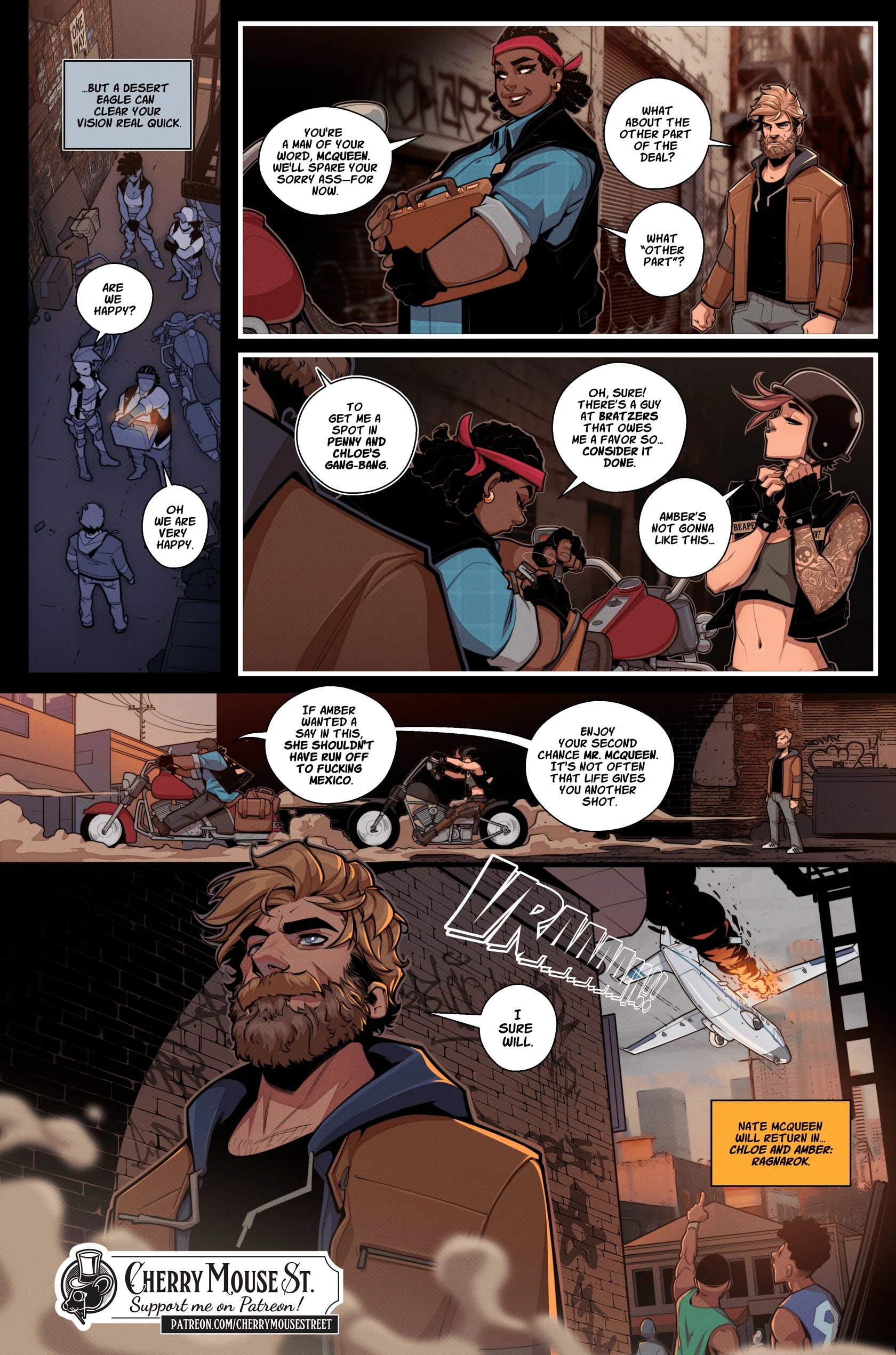 McQueen – Dead Man Walking [Cherry Mouse Street] - Chapter 1 — Page 7