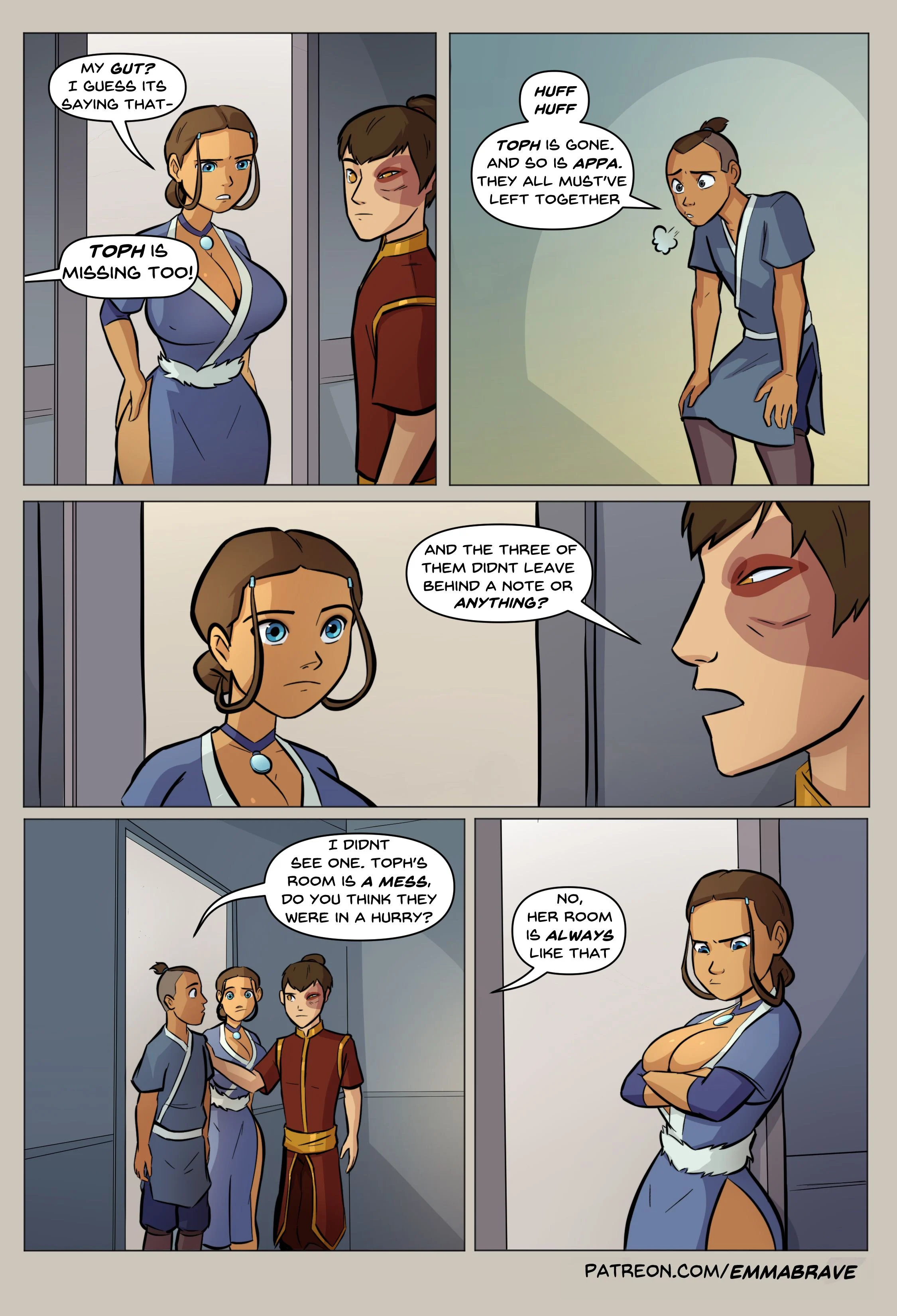 After Avatar (Avatar: The Last Airbender) [EmmaBrave] - Chapter 1 — Page 37