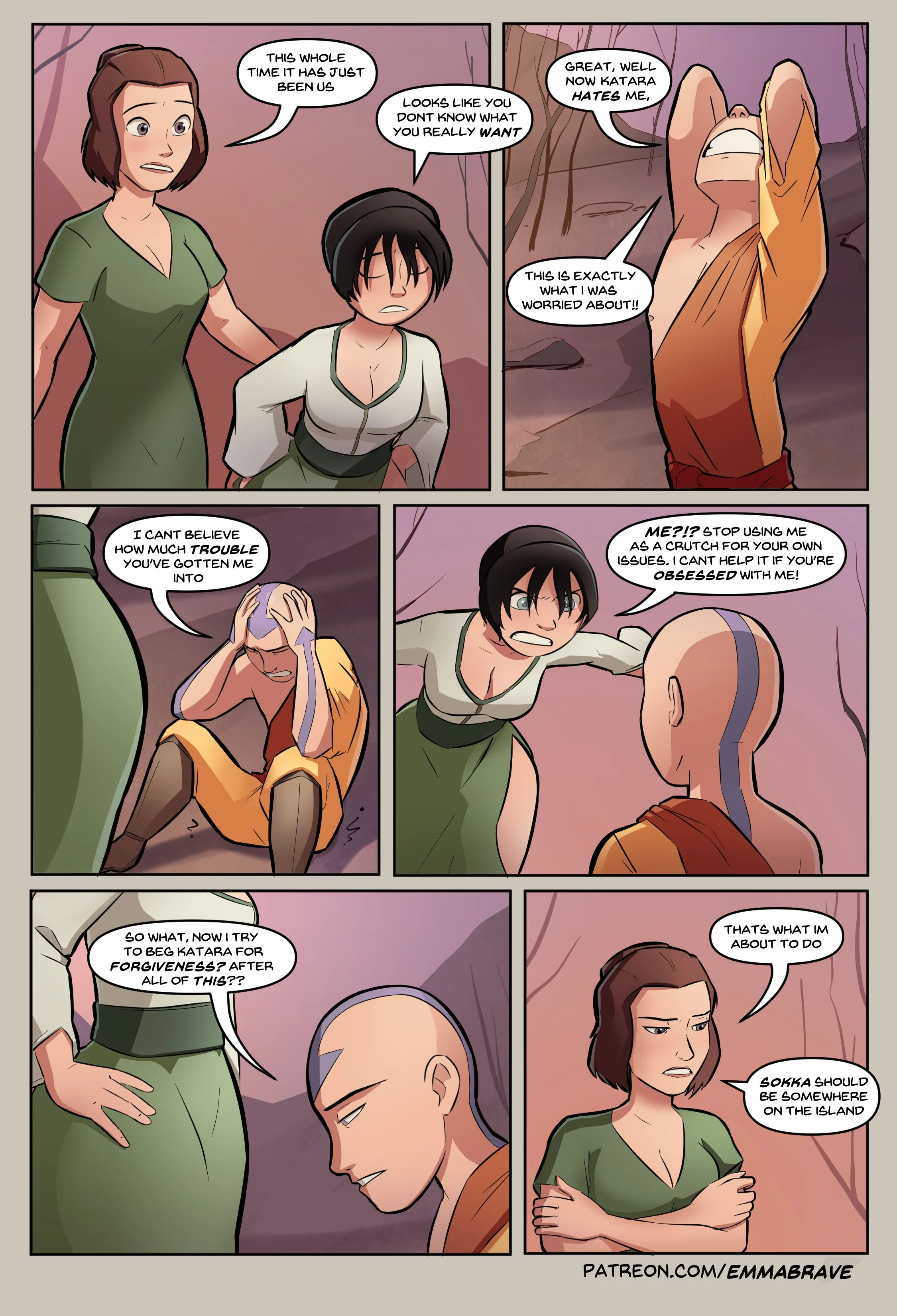 After Avatar (Avatar: The Last Airbender) [EmmaBrave] - Chapter 1 — Page 71