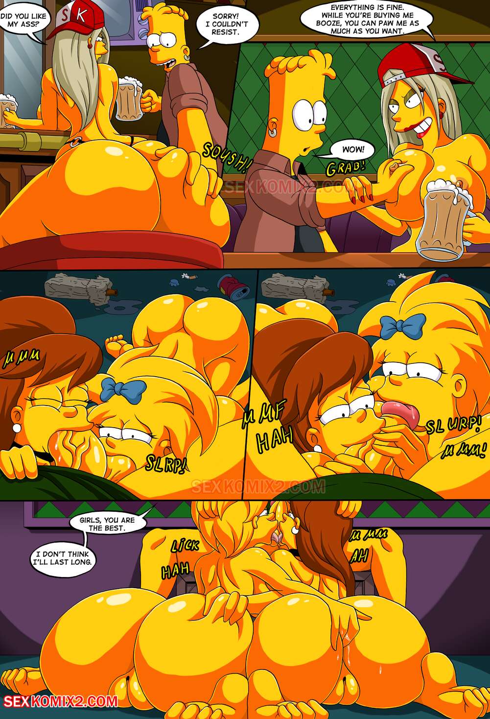 Adventures of Anastasia – Meet me Springfield (The Simpsons) [SexKomix] - Chapter 2 — Page 8