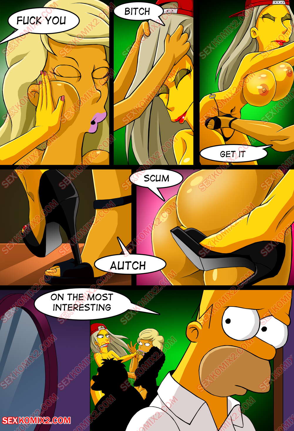 Adventures of Anastasia – Meet me Springfield (The Simpsons) [SexKomix] - Chapter 1 — Page 12