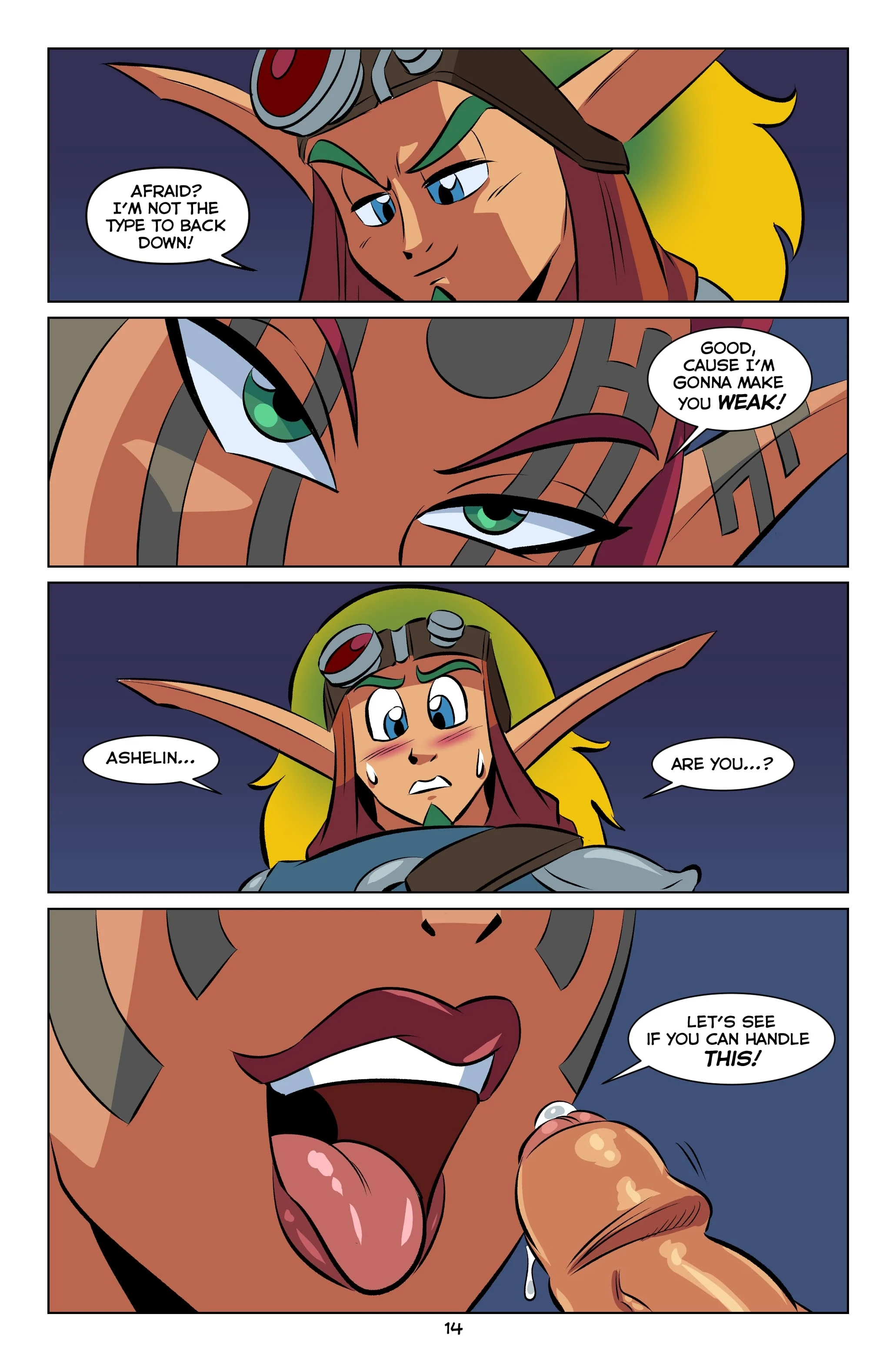 Jak and Ashelin: Stakeout [FunsexyDB] - Chapter 1 — Page 15