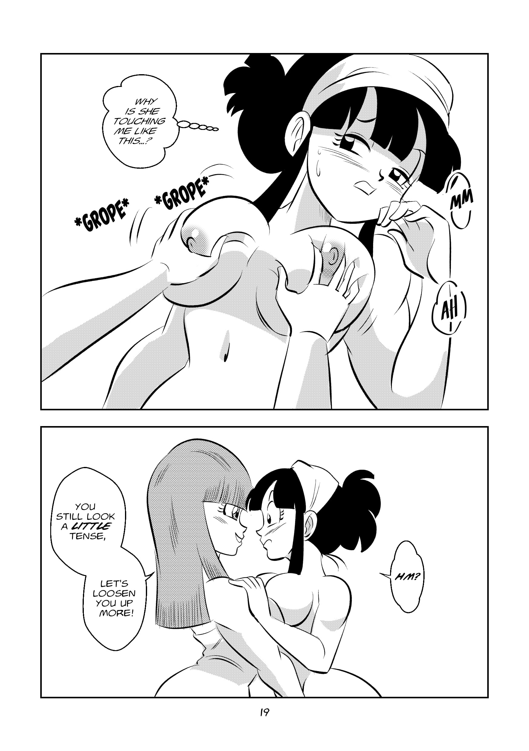 Return to Jingle Village (Dragon Ball) [FunsexyDB] - Chapter 1 — Page 19