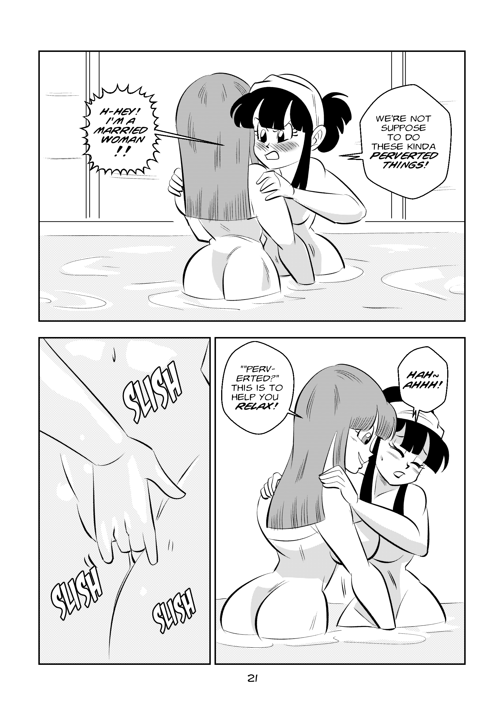 Return to Jingle Village (Dragon Ball) [FunsexyDB] - Chapter 1 — Page 21