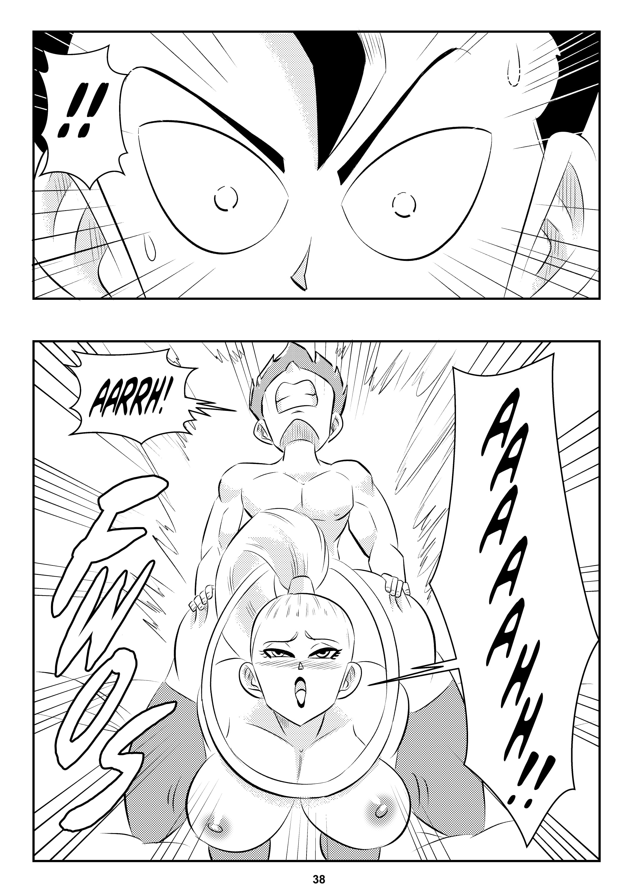 Heavenly Training (Dragon Ball Super) [FunsexyDB] - Chapter 1 — Page 39