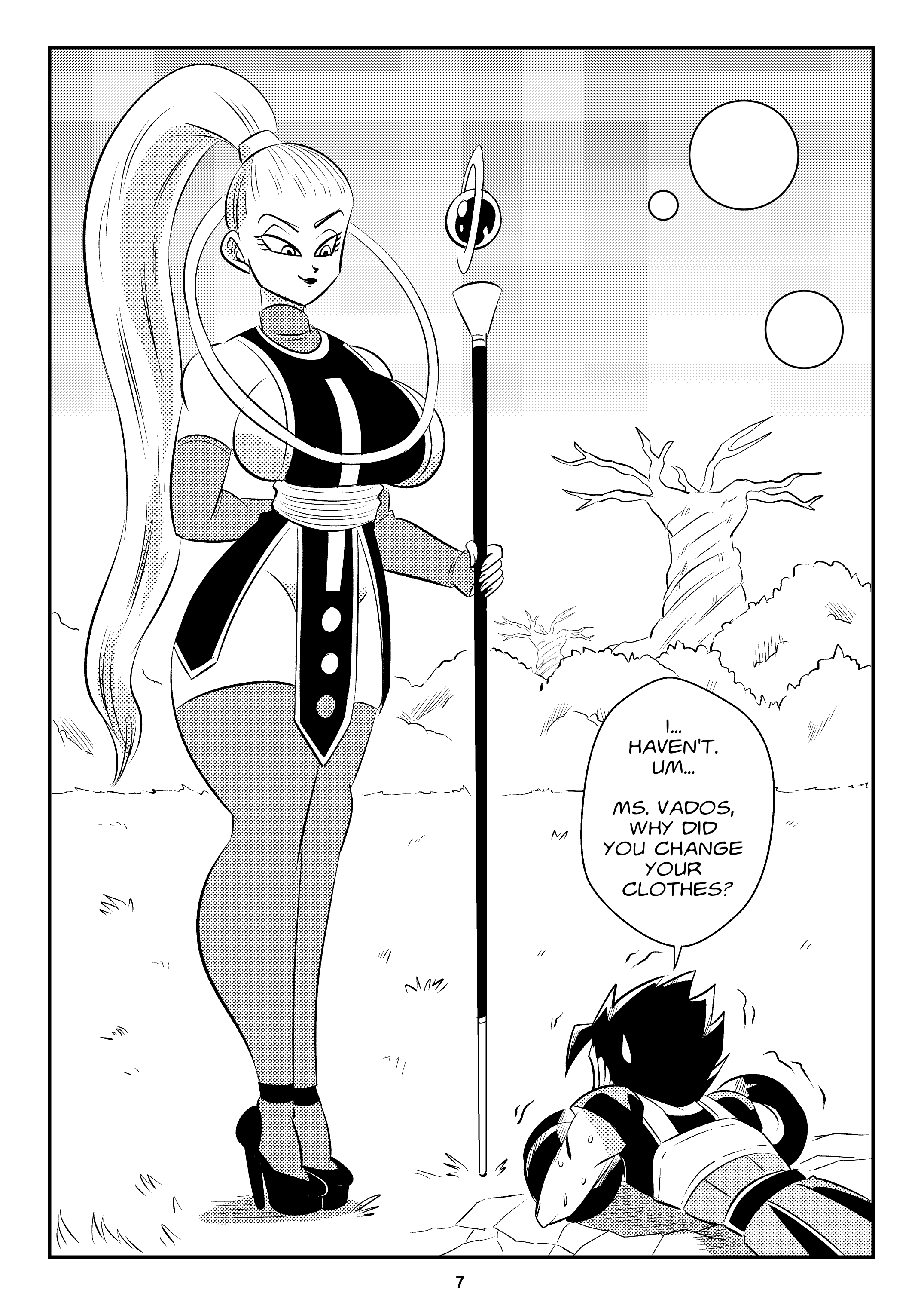 Heavenly Training (Dragon Ball Super) [FunsexyDB] - Chapter 1 — Page 8