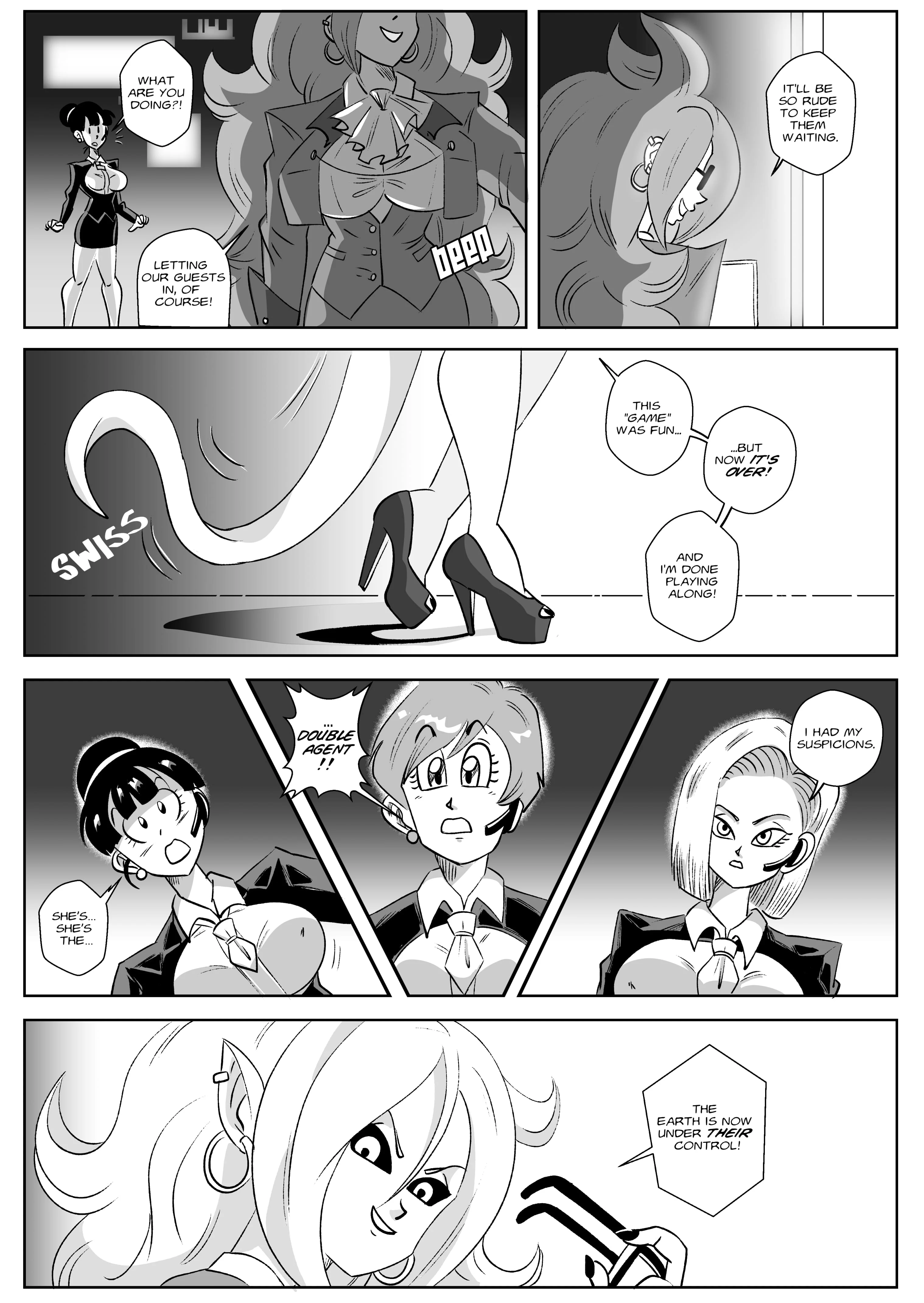 Control Room – Invasion (Dragon Ball Z) [FunsexyDB] - Chapter 1 — Page 7
