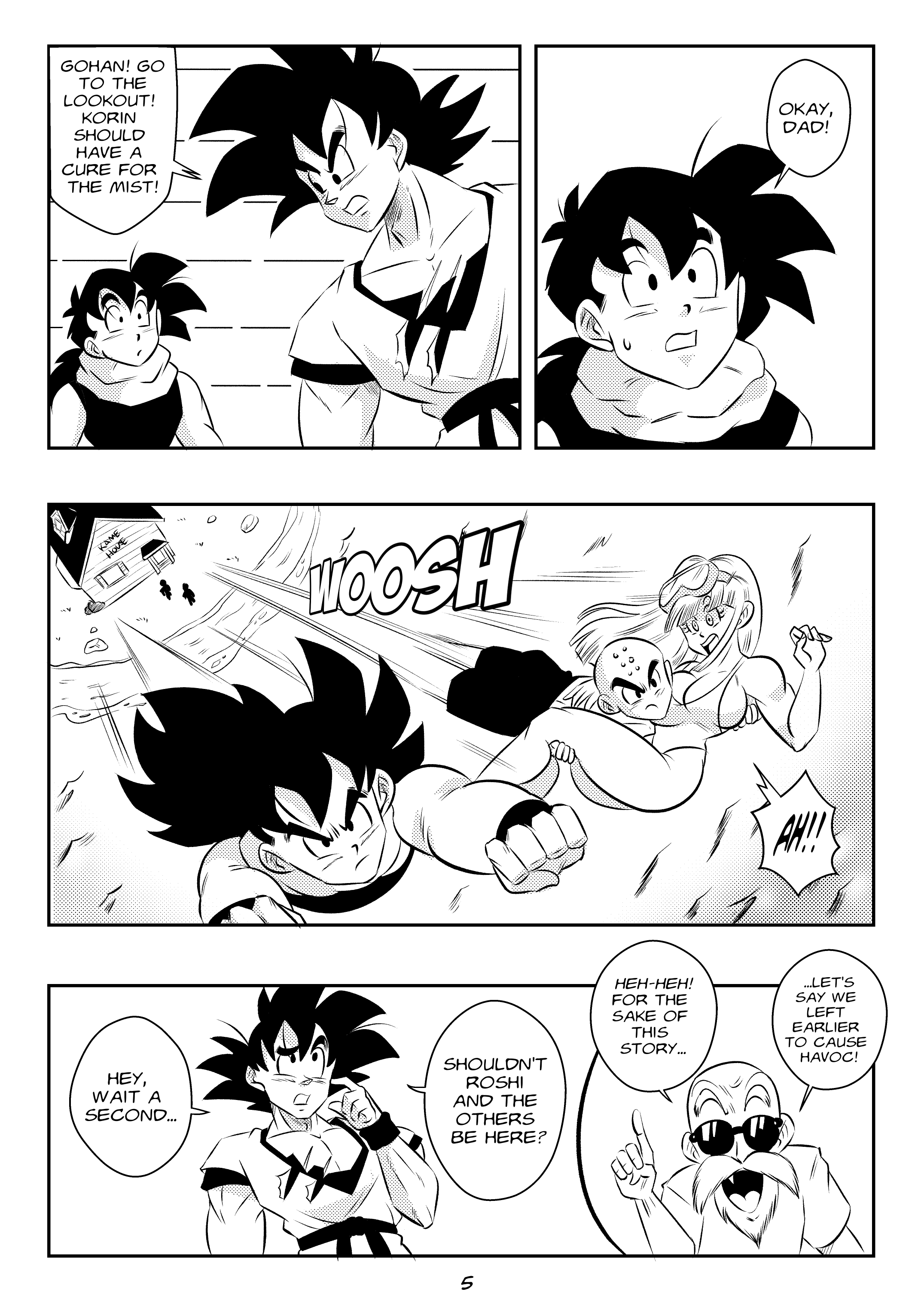 Evil Mist (Dragon Ball Z) [FunsexyDB] - Chapter 1 — Page 7