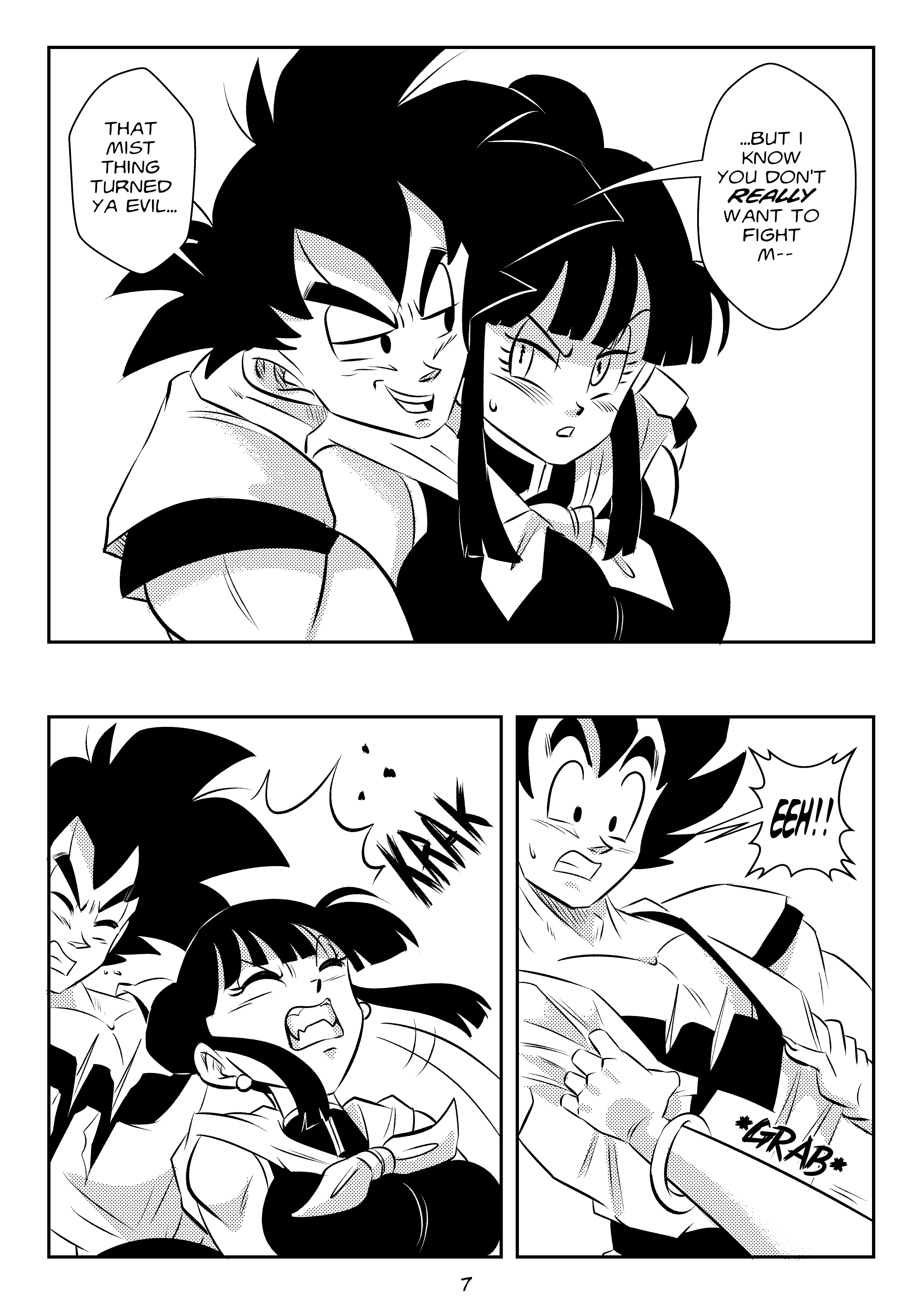 Evil Mist (Dragon Ball Z) [FunsexyDB] - Chapter 1 — Page 9