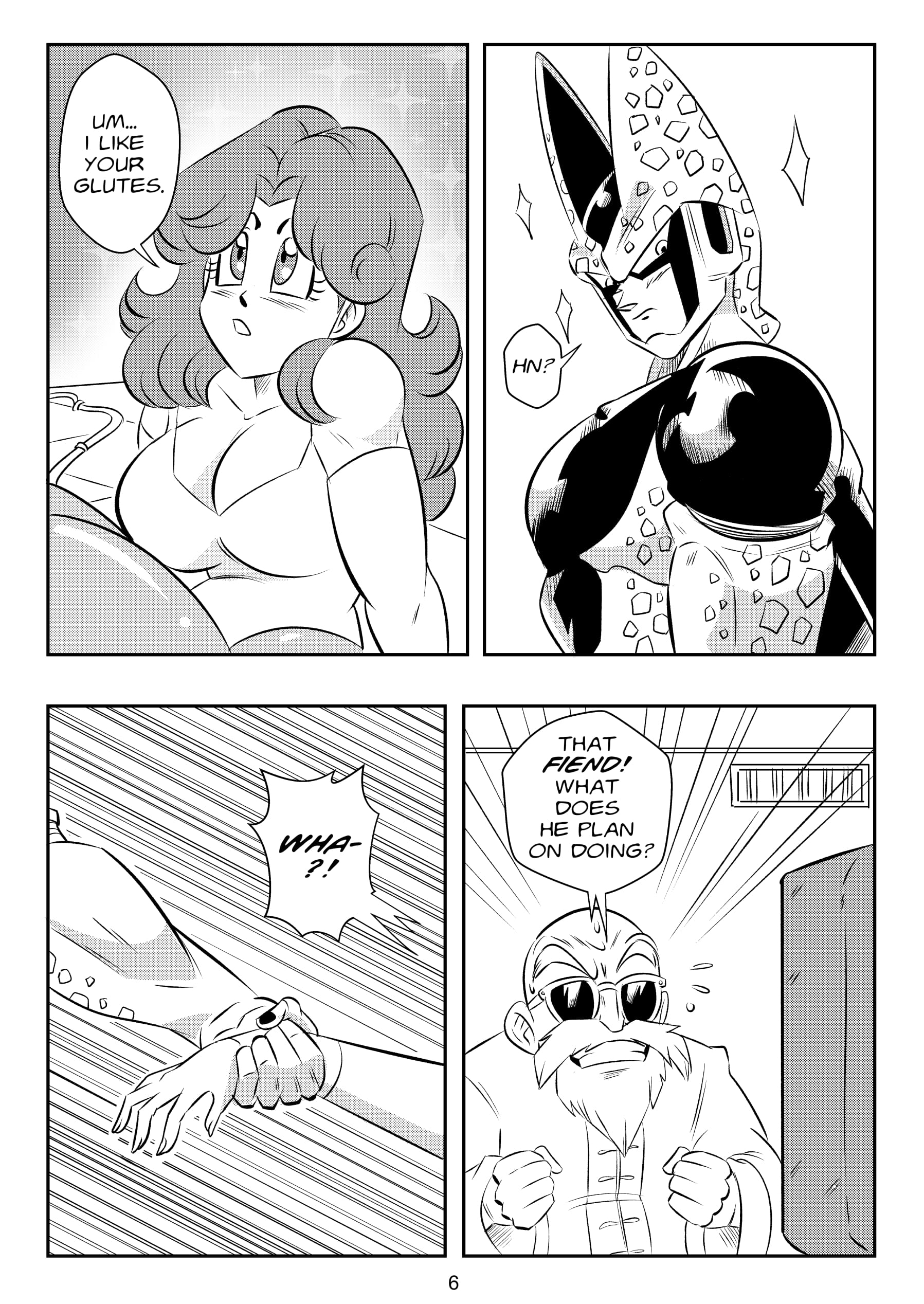 The Perfect Broadcast (Dragon Ball) [FunsexyDB] - Chapter 1 — Page 7