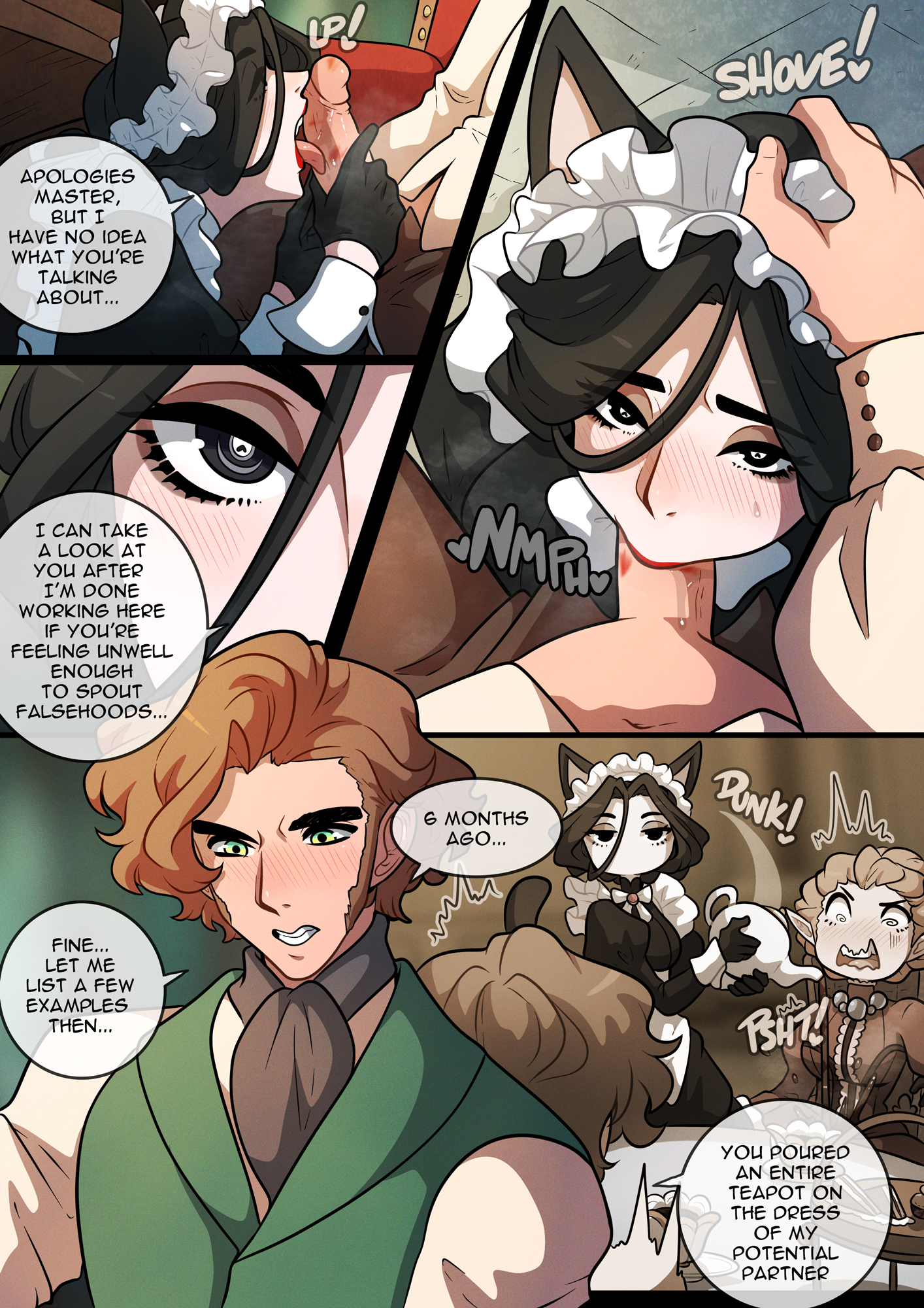 Meddlesome Maids [Kinkymation] - Chapter 1 — Page 7