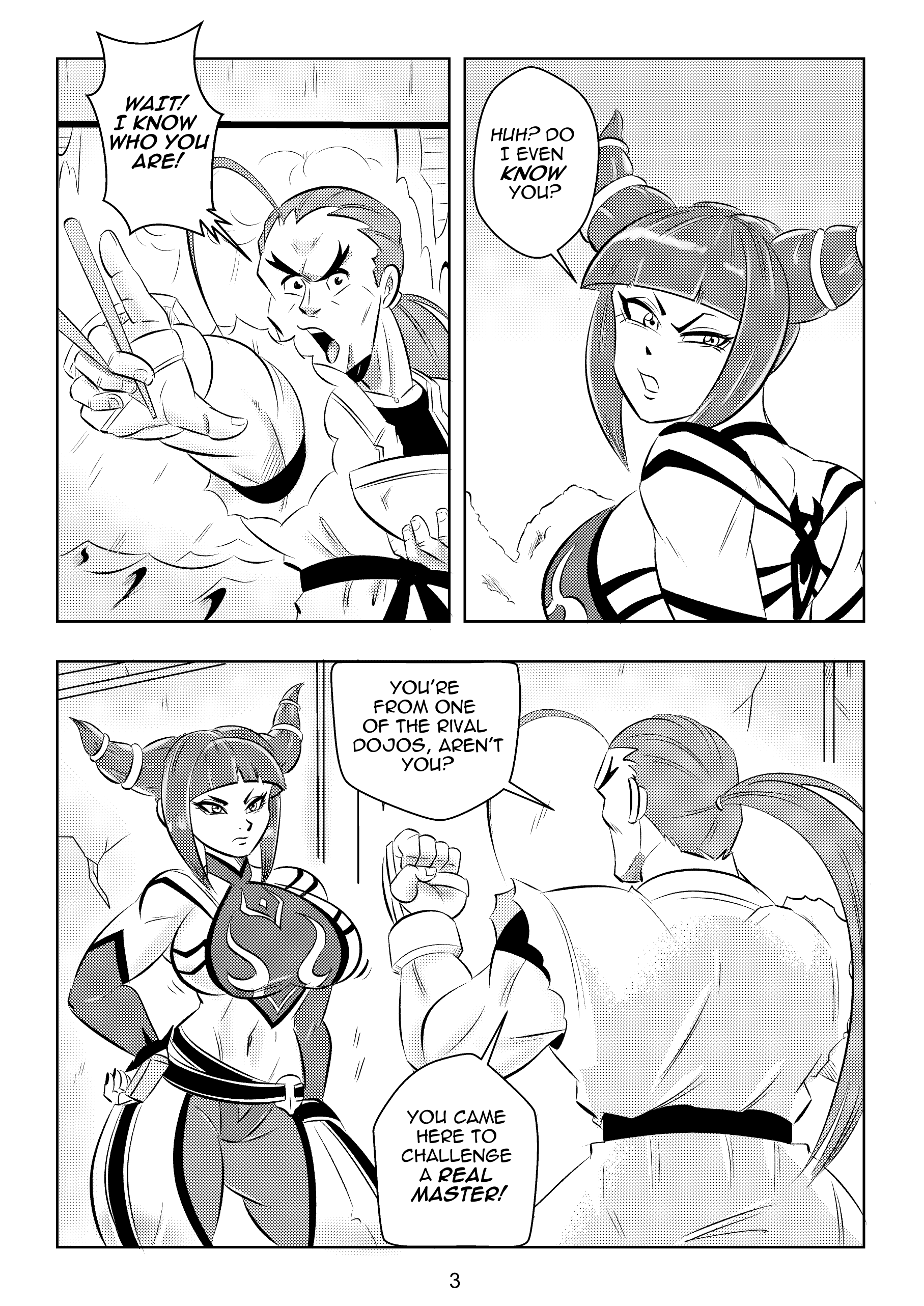 Ultimate Saikyo Sex Style (Street Fighter) [FunsexyDB] - Chapter 1 — Page 4