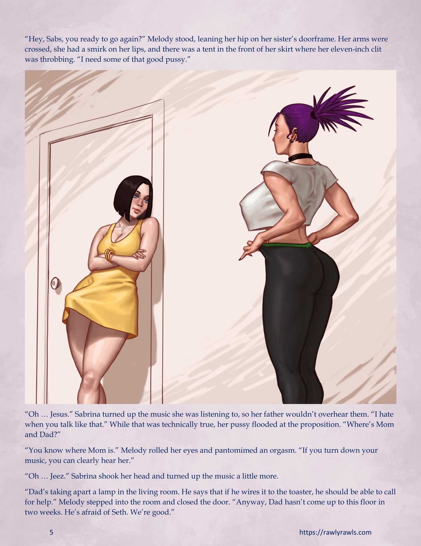 The Trouble With Entrabide [Mitzz , RawlyRawls] - Chapter 11 — Page 5