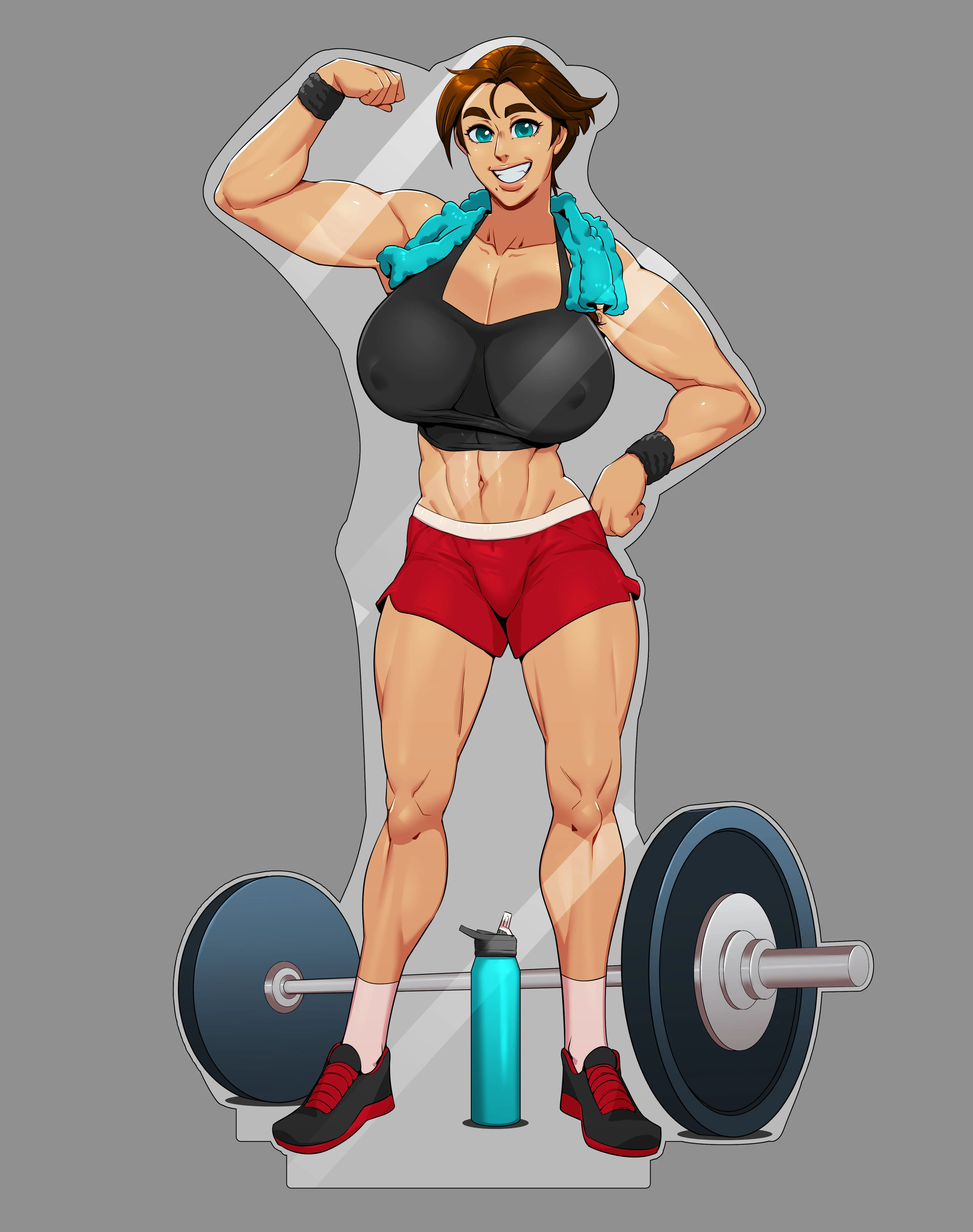 My Gym Partner is a Stacked Tomboy [DSAN] - Chapter 2 — Page 4