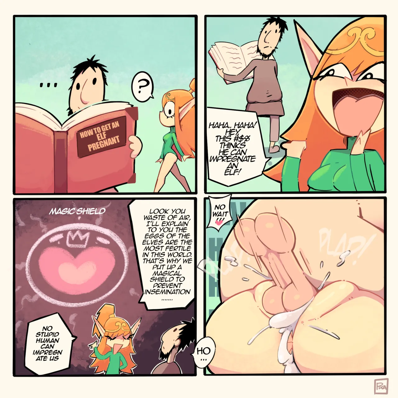 Elf Merrivius Comic [Pixzapix] - Chapter 1 — Page 5