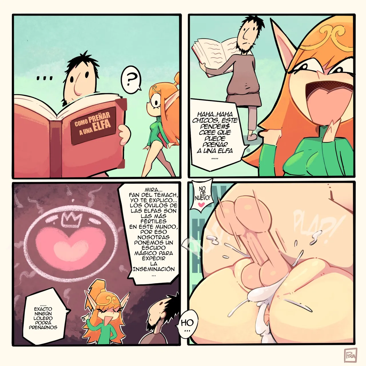 Elf Merrivius Comic [Pixzapix] - Chapter 1 — Page 6