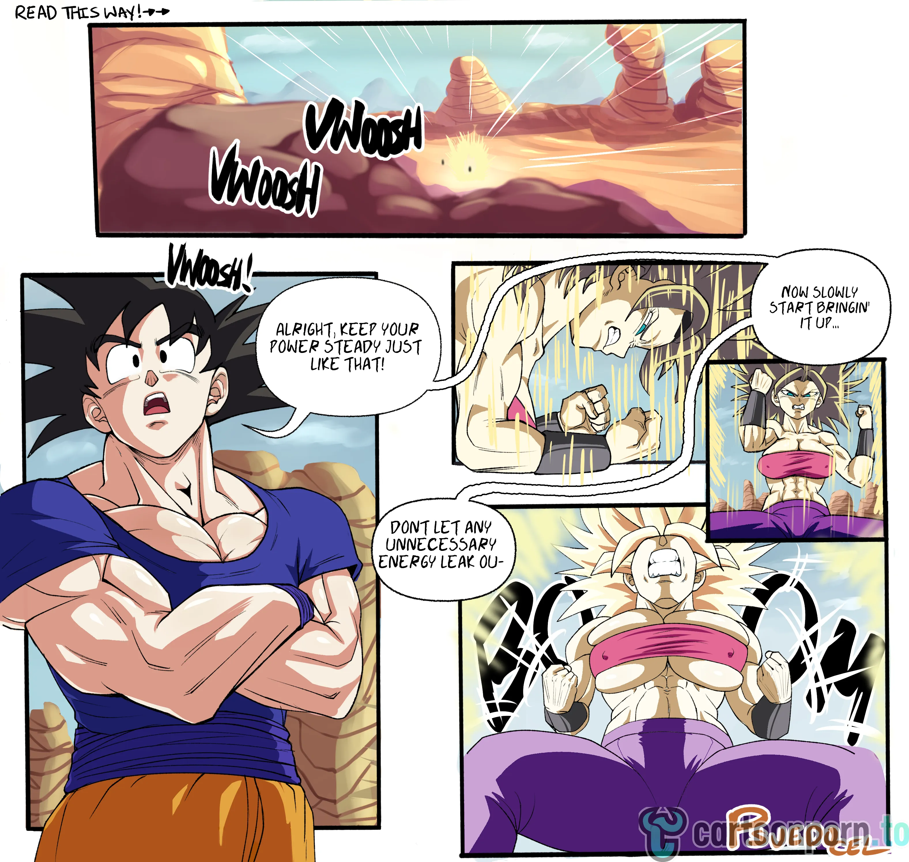 Caulifla's Ki Malfunction (Dragon Ball Super) [Pseudocel] - Chapter 1 — Page 2
