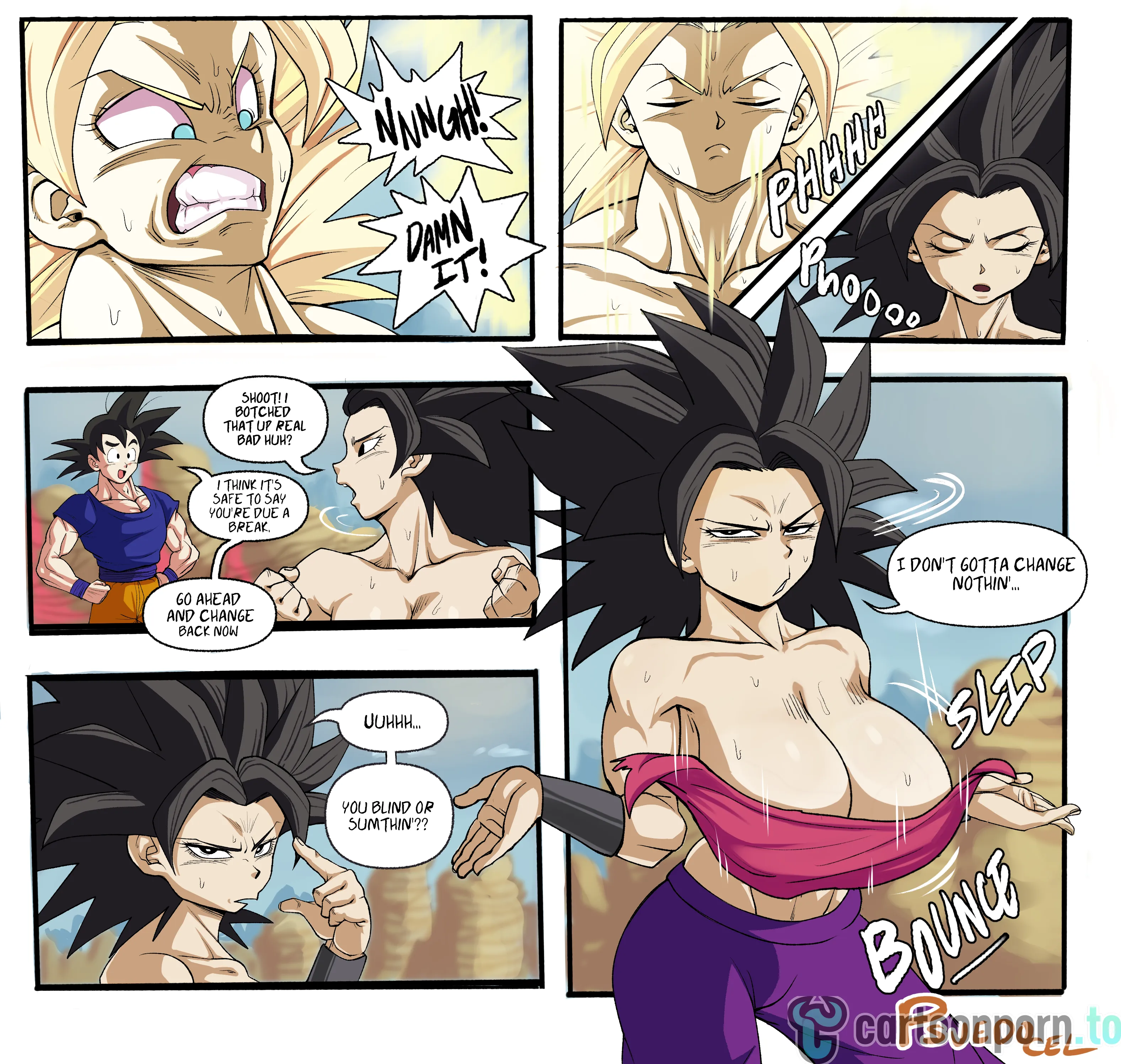 Caulifla's Ki Malfunction (Dragon Ball Super) [Pseudocel] - Chapter 1 — Page 3
