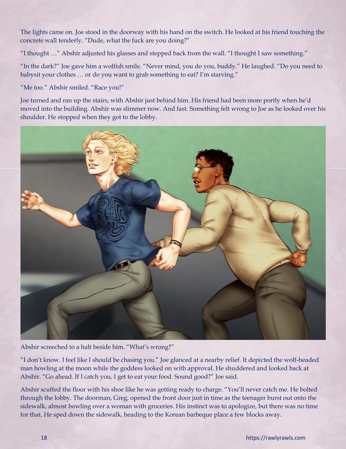 3838 Walnut Street [RawlyRawls , SatanicFruitcake] - Chapter 4 — Page 18