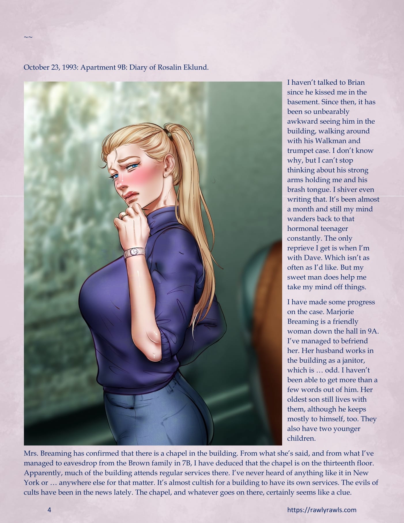 3838 Walnut Street [RawlyRawls , SatanicFruitcake] - Chapter 4 — Page 4