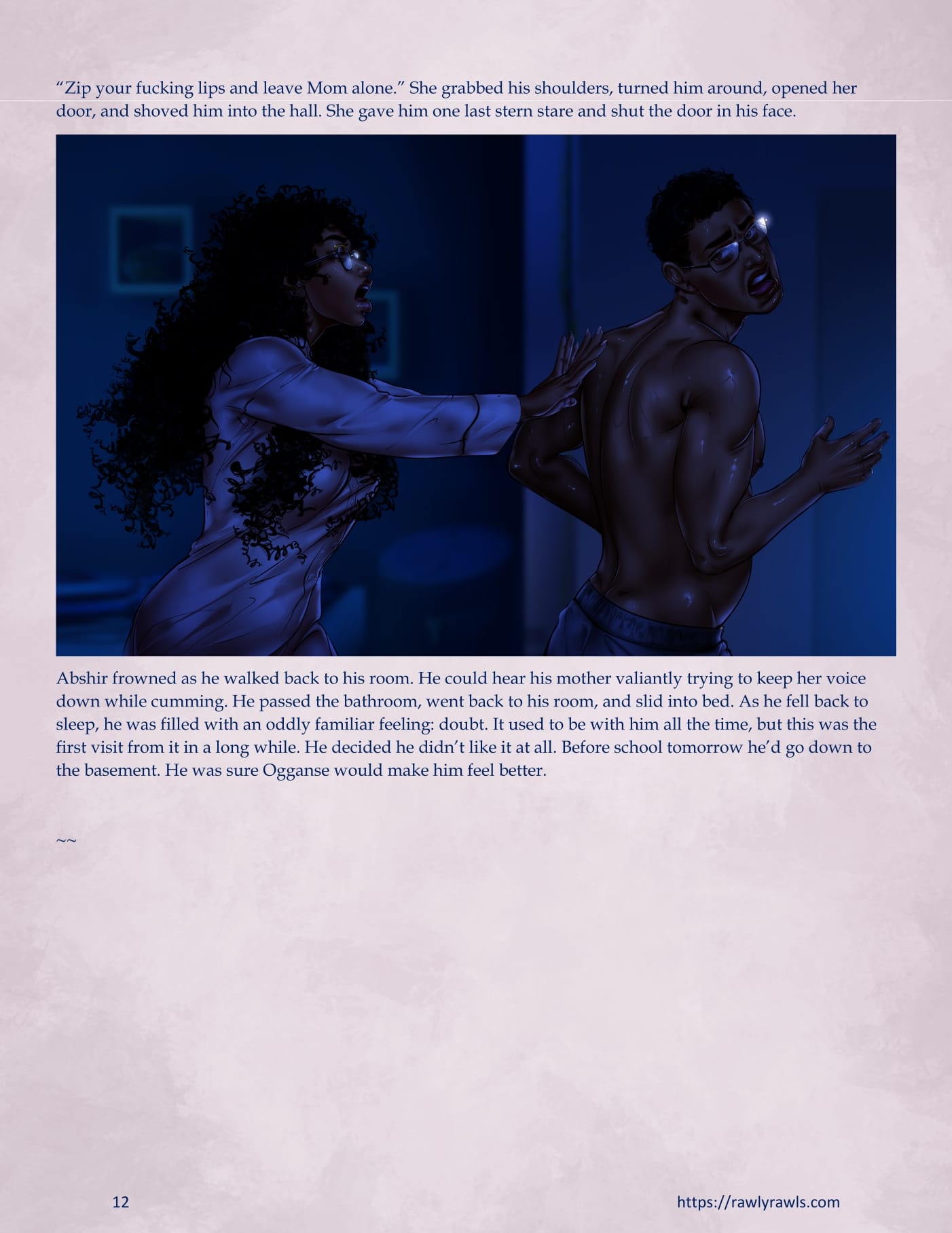 3838 Walnut Street [RawlyRawls , SatanicFruitcake] - Chapter 13 — Page 12