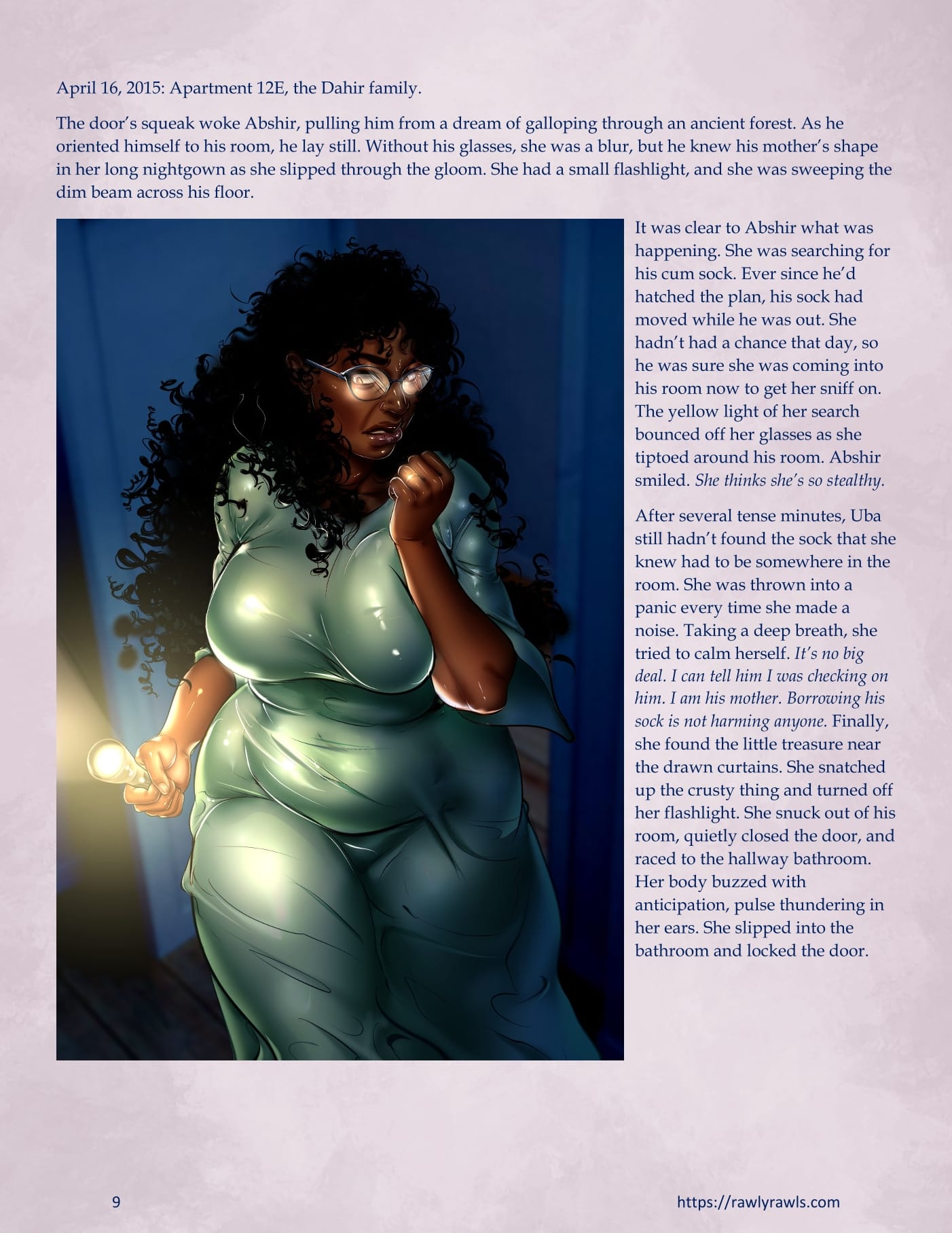 3838 Walnut Street [RawlyRawls , SatanicFruitcake] - Chapter 13 — Page 9