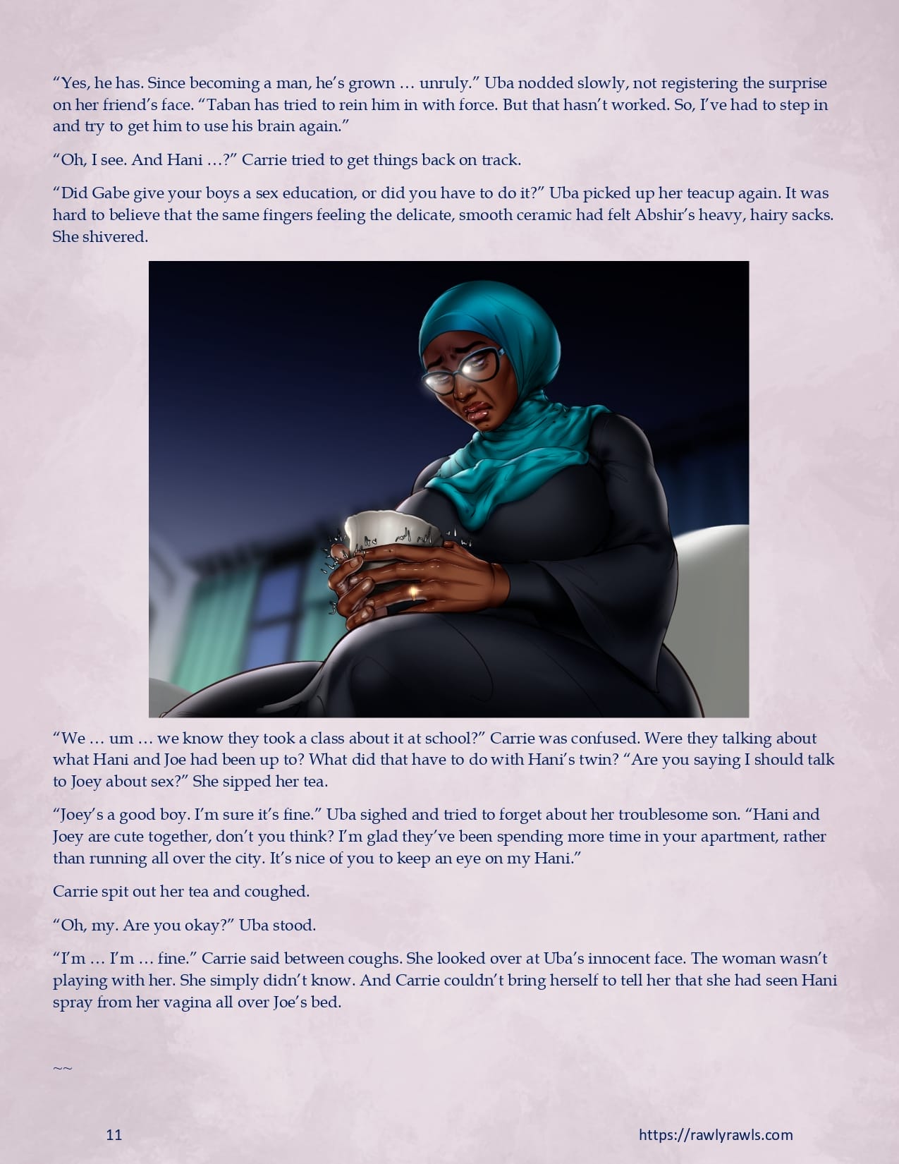 3838 Walnut Street [RawlyRawls , SatanicFruitcake] - Chapter 10 — Page 11